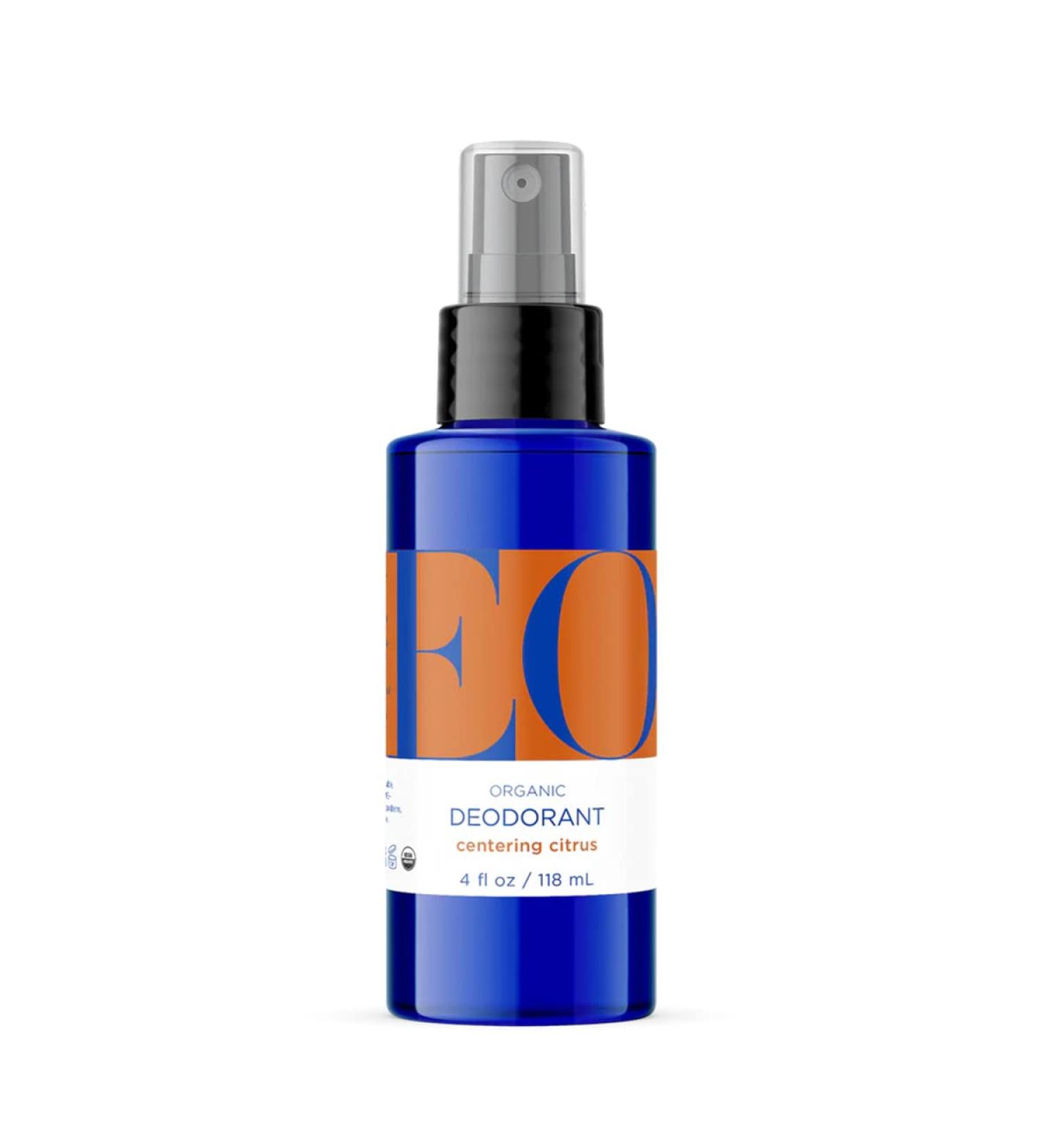EO Organic Deodorant Spray Citrus - 4 Fl Oz | Natural, Aluminum-Free Formula - Buy Online on SooperMarket.com