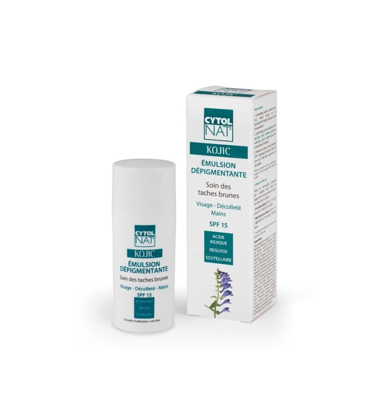 Cytolnat Kojic Care - Anti-Aging Spot Treatment for Sensitive Skin | 30 ml | Mitigates Age Spots from Sunlight Hormones & Aging - Buy Online on SooperMarket.com