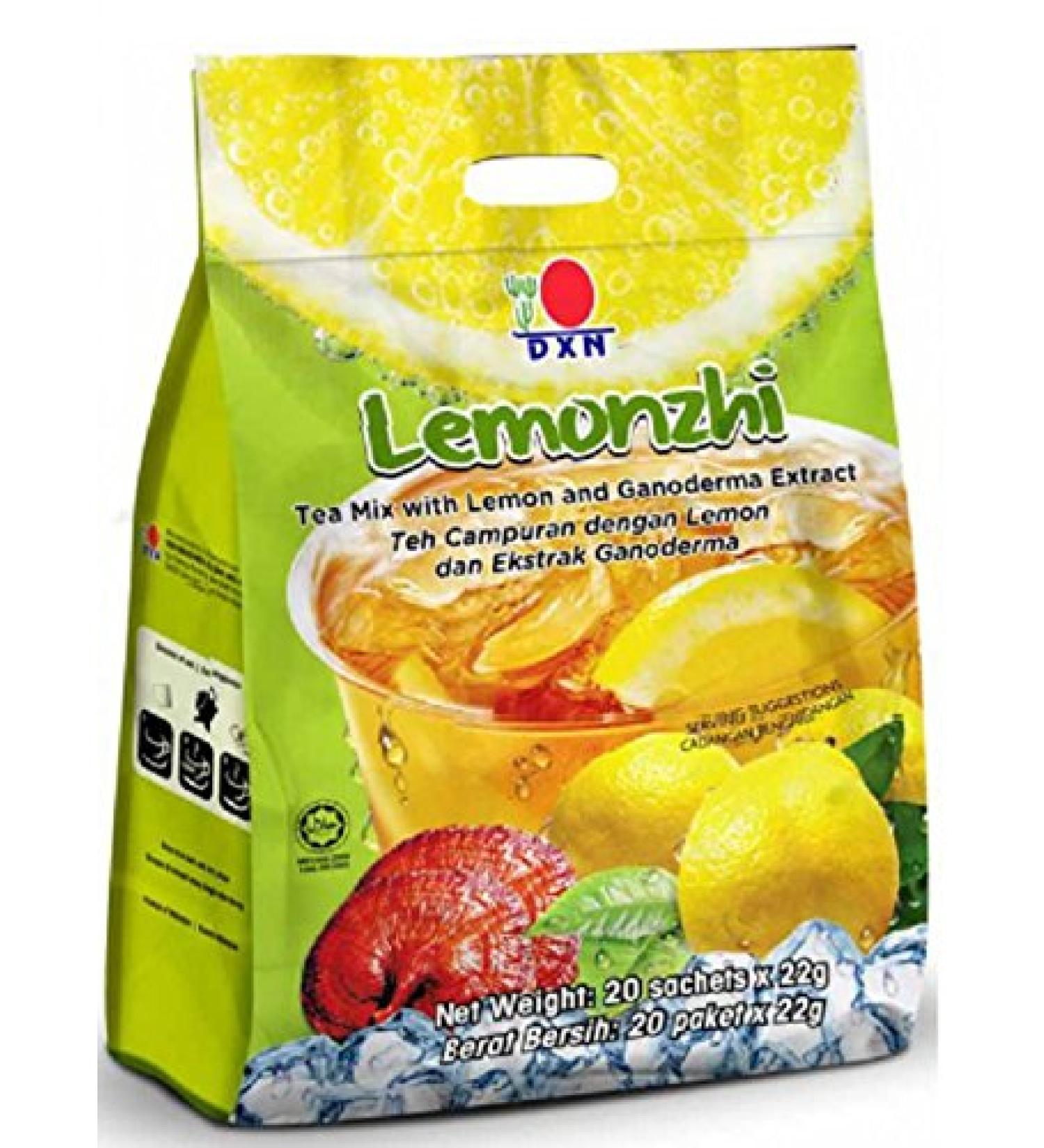 DXN Lemonzhi Tea Mix Ganoderma 20 Sachets ( 1 Pack )
