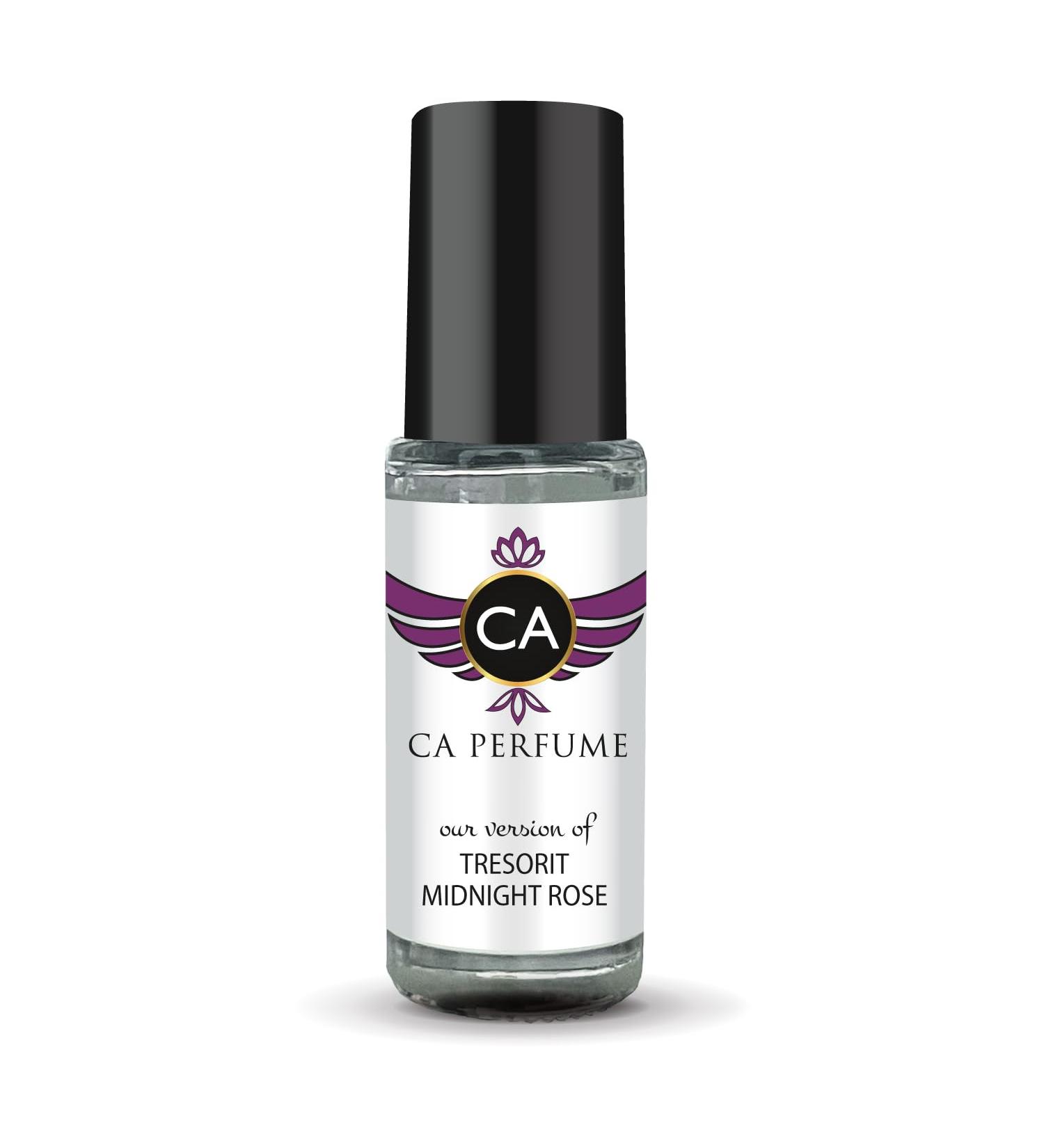 CA Perfume Impression of Tresorit Midnight Rose For Women Replica Fragrance Body Oil Dupes Alcohol-Free Essential Aromatherapy Sample Travel Size Concentrated Long Lasting Roll-On 0.14 Fl Oz/4ml-X1 - Buy Online on SooperMarket.com