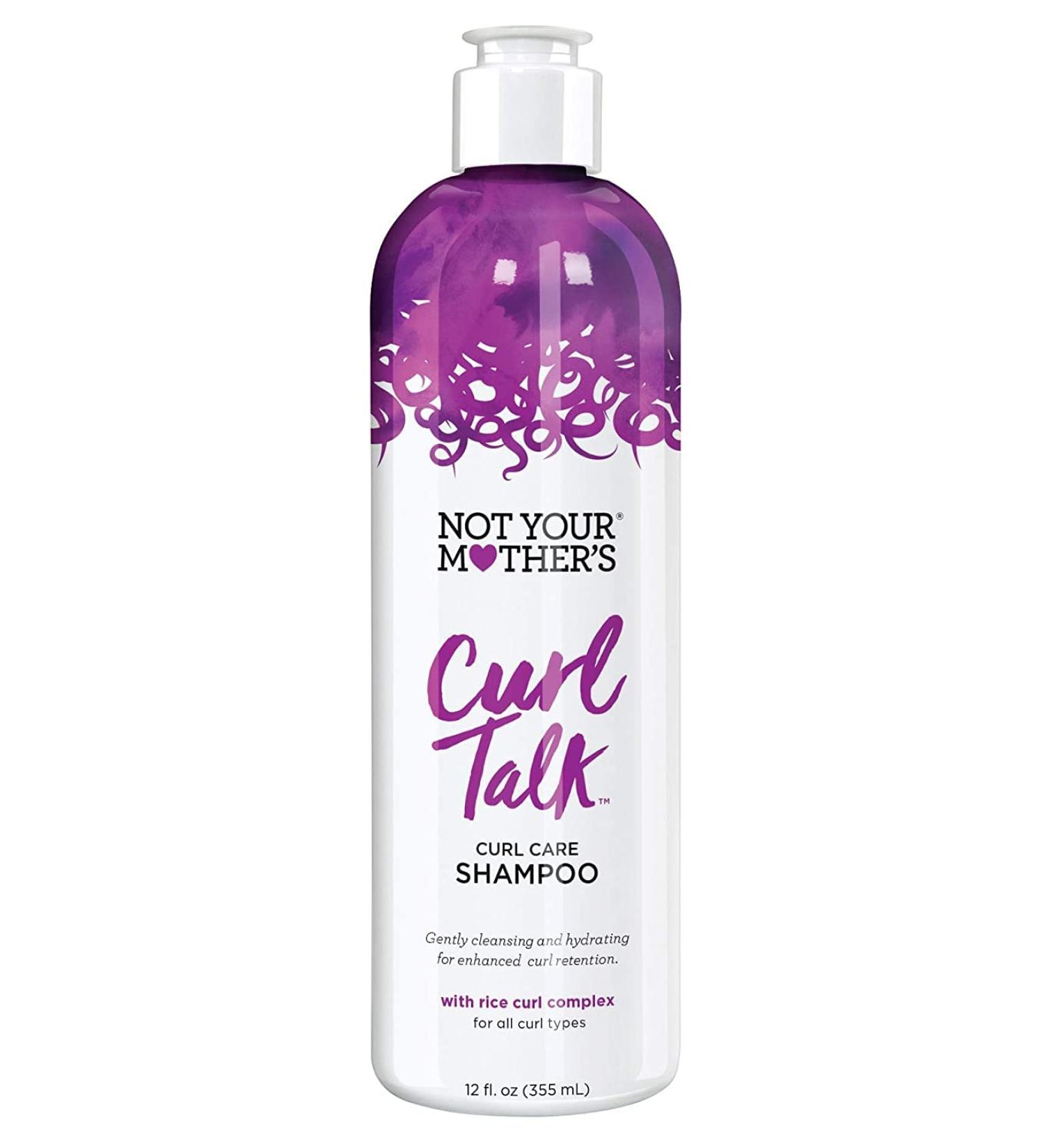 Not Your Mothers Curl Talk Shampoo Curly Hair Shampoo 12 Oz