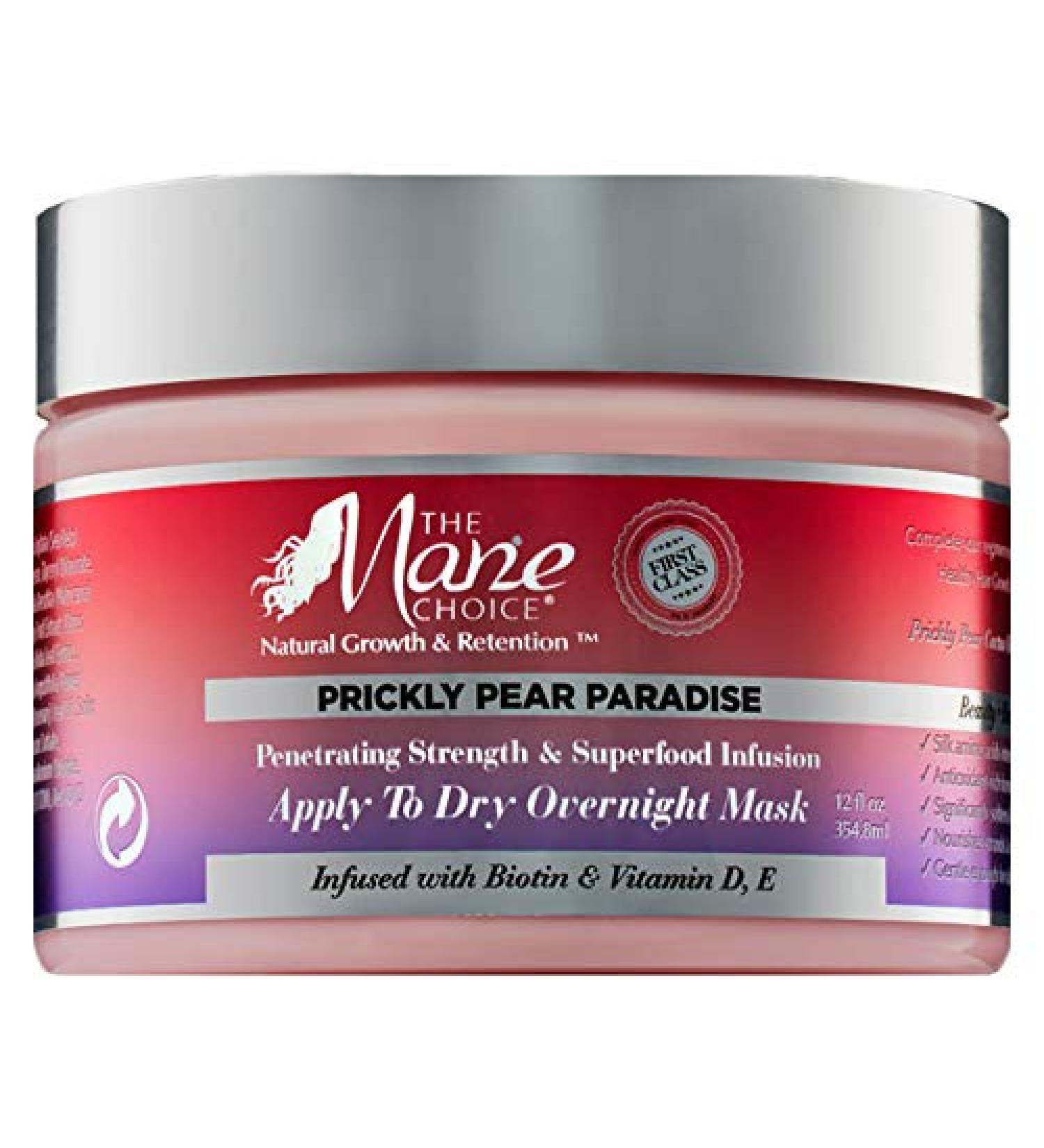 Mane Choice Prickly Pear Paradise Overnight Mask - 12oz | Nourishing Hair Treatment - Buy Online on SooperMarket.com