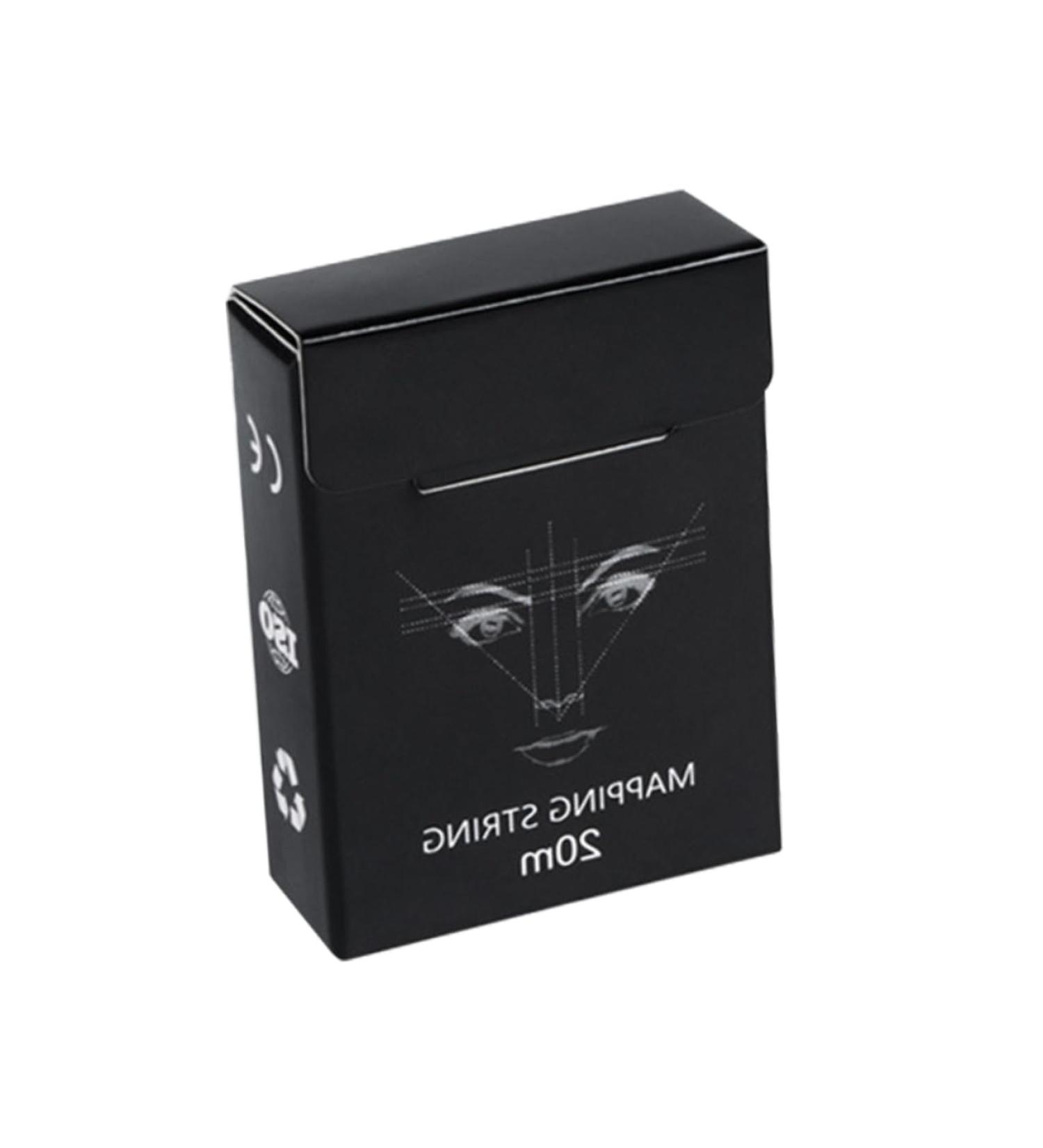 FOYTOKI 1box Black Eyebrow Measuring Tool Reliable Eyebrow Ruler Eyebrow Tattoos Ruler 6x4.5cm Black - Buy Online on SooperMarket.com