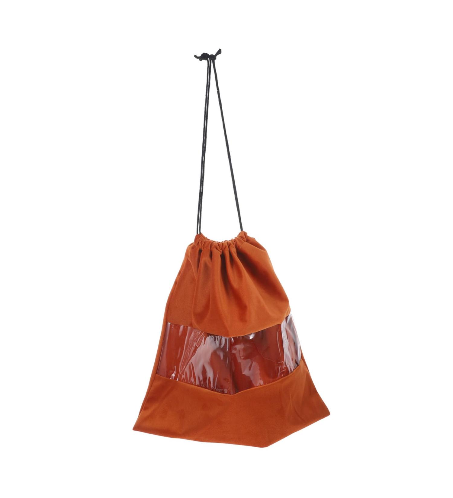Baluue Hair Dryer Storage Bag Travel Supplies Hair Dryer Sack Drawstring Storage Pouch Suede Coffee 32x28x0.6cm Coffee - Buy Online on SooperMarket.com