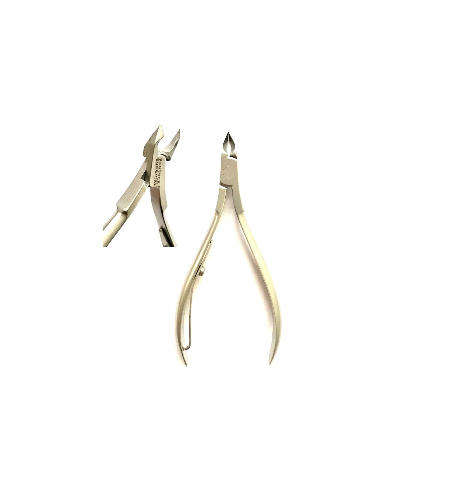 Stainless Steel Cuticle Nail Nippers - Quality Manicure Pedicure Tool - Buy Online on SooperMarket.com