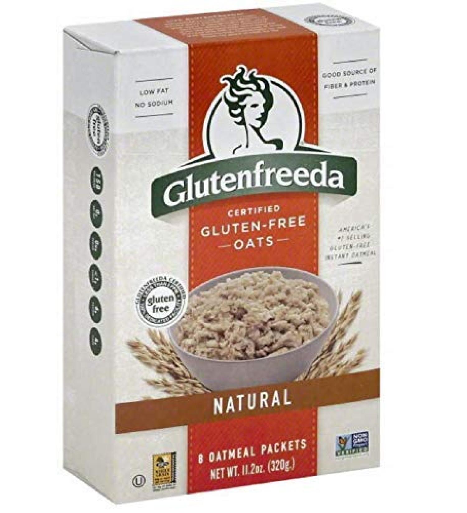 Glutenfreeda Natural Oatmeal, 11.2 Oz (pack of 2)2 11.2 Ounce (Pack of 2)
