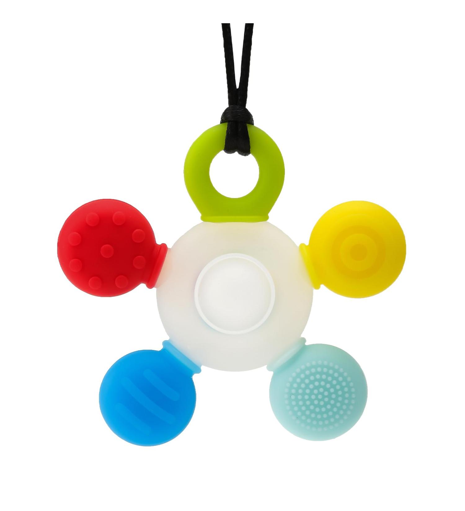 Seeway Silicone Chewy Necklace for Sensory Kids - Oral Motor Aid for Autism, Anxiety, ADHD & SPD - Buy Online on SooperMarket.com