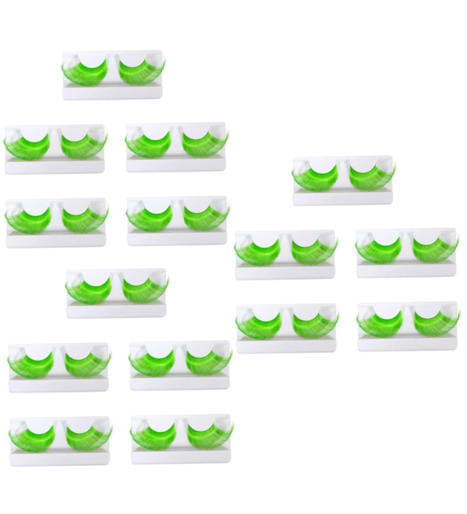 ABOOFAN 15 Pairs Halloween Extra Long False Eyelashes Women s Eyelashes Halloween Party Favor Exaggerated Fake Eyelashes Lashes Fancy Eyelashes Chemical Fiber Clothing Curly Girl - Buy Online on SooperMarket.com