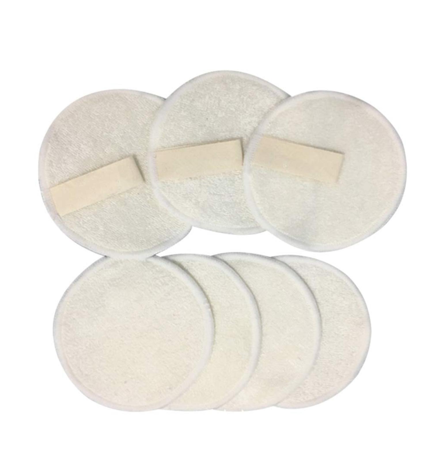 Healifty 10pcs 3 Makeup Remover Pads Make up Remover Pads for Face Facial Cleansing Sponge Washable Cosmetic - Buy Online on SooperMarket.com