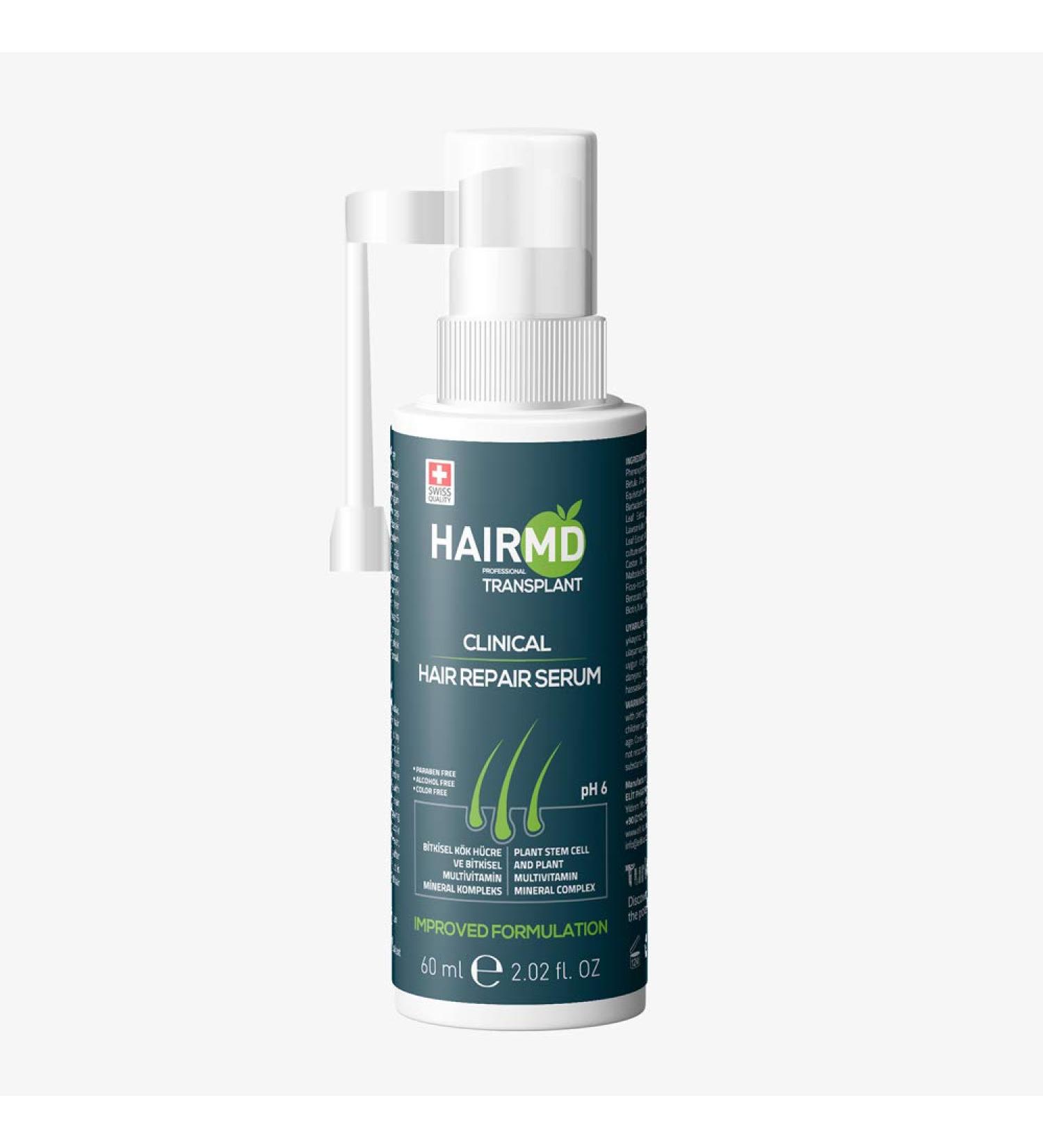HairMD Transplant Clinical Repair Serum - 60ml Hair Regrowth Serum | Prevents Hair Loss, Stimulates New Growth | Fast & Effective Formula - Buy Online on SooperMarket.com