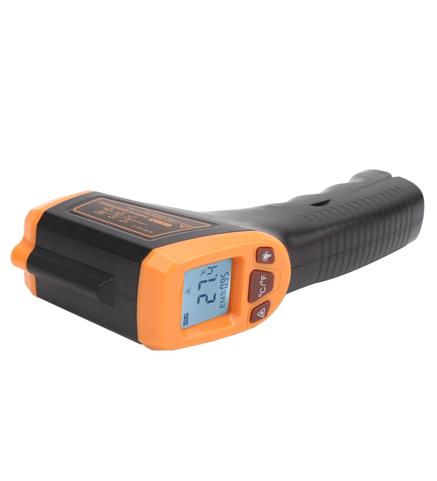 Infrared Thermometer Temperature Gun Strict Quality Control for Hot Engine Parts(orange) - Buy Online on SooperMarket.com
