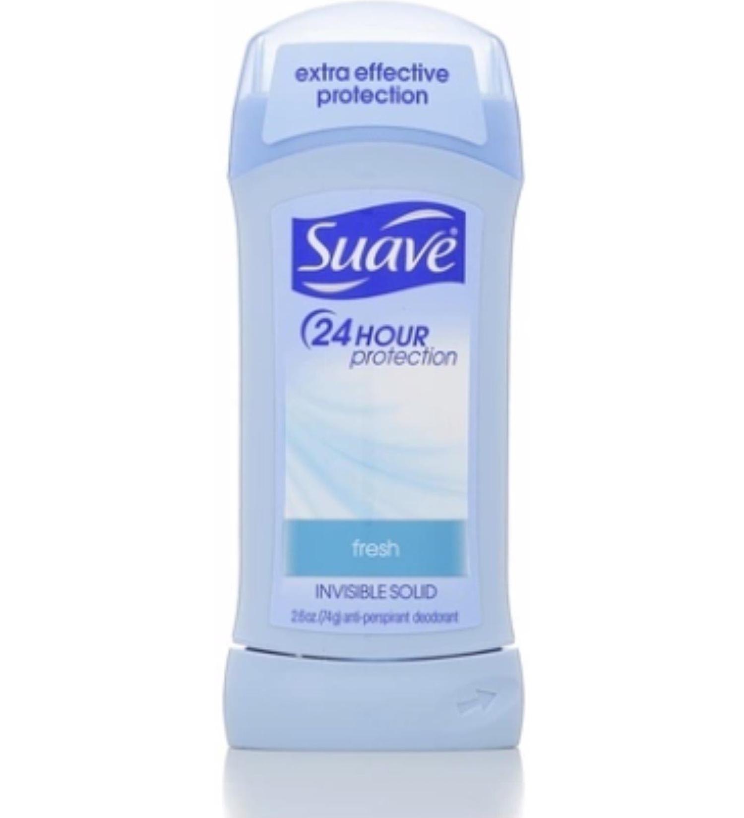 Suave Invis Sld Shw Size 2.6z Suave Fresh Invisible Solid Deodorant