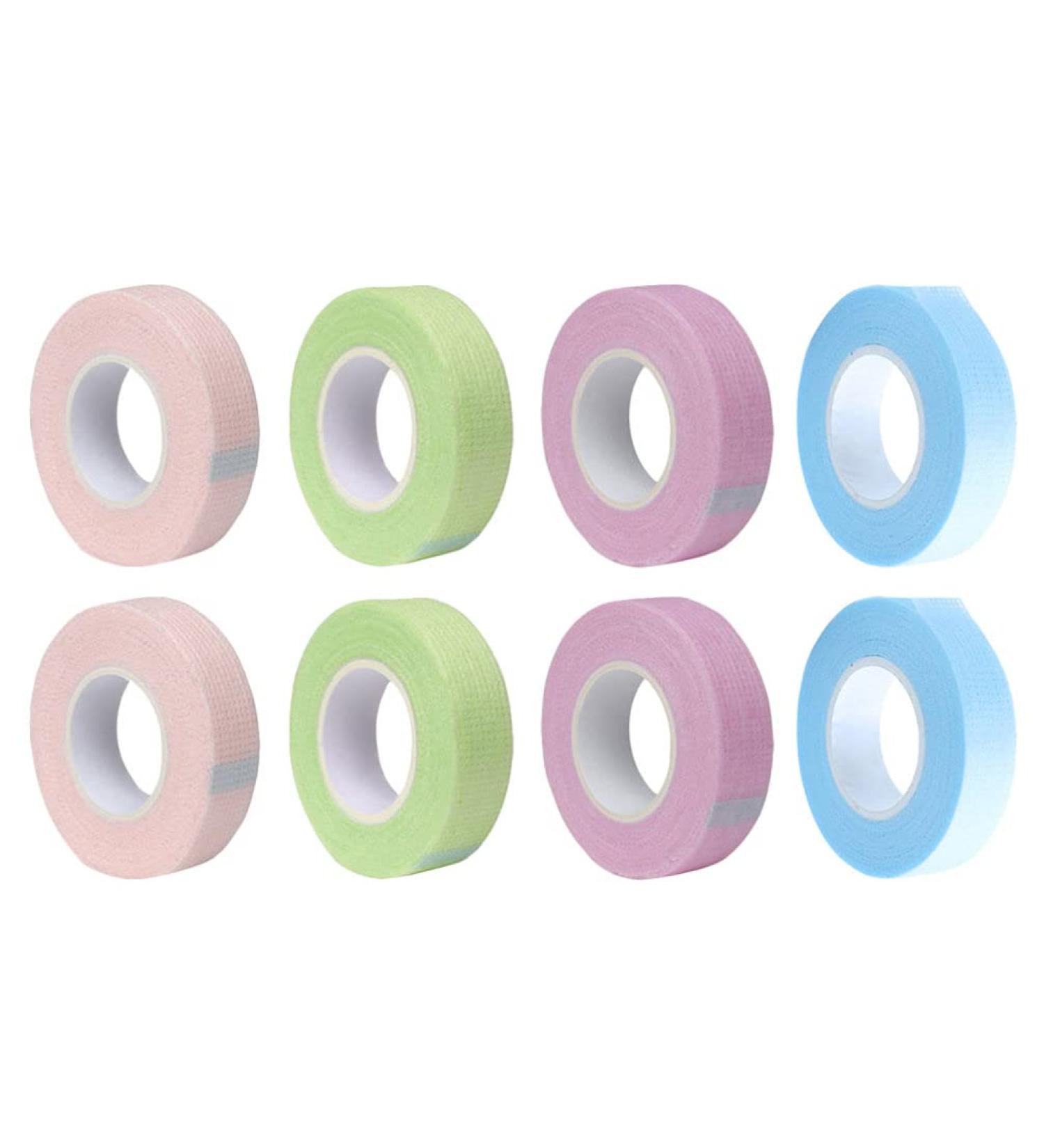 HEALLILY 12 Rolls Eyelash Tape - Best Adhesive Lash Extension Supplies | Medical-Grade Lash Tape for Beauty & Grafting - Buy Online on SooperMarket.com