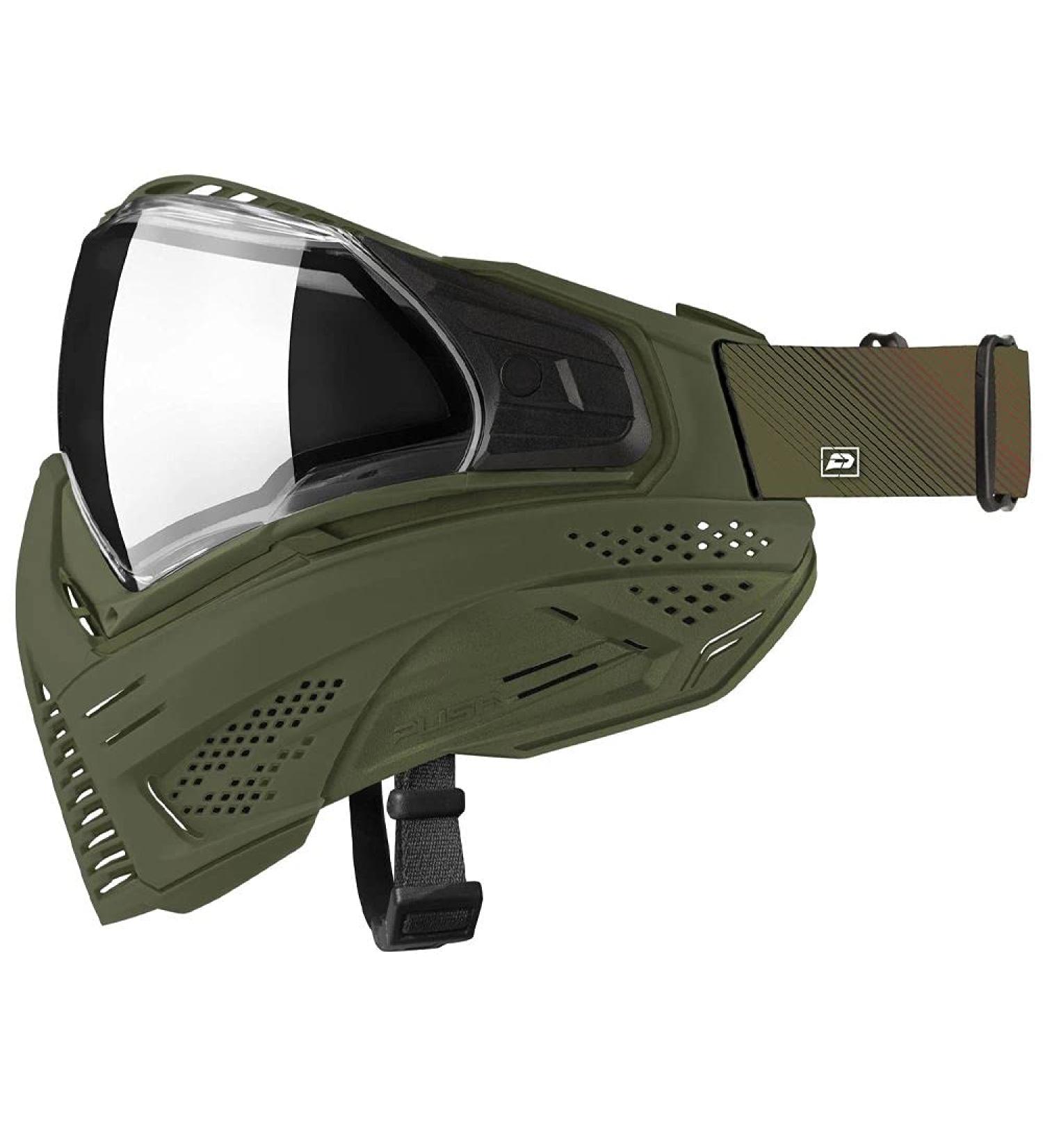 Push Paintball Push Unite Model BaseBasic Goggle - Olive, Base Model Olive (Clear Lens)