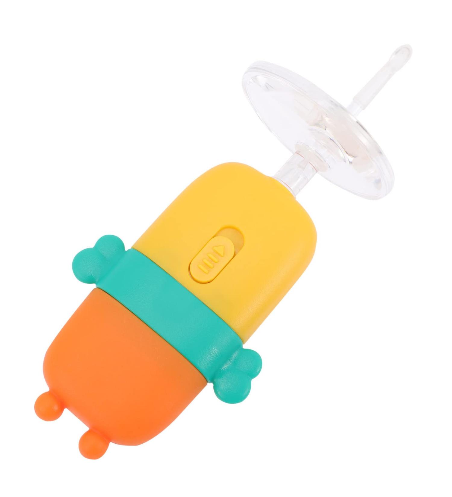 FOMIYES LED Ear Wax Removal Tool with Light | Ear Pick & Earwax Cleaner Set for Toddlers | Orange Earbuds Included - Buy Online on SooperMarket.com