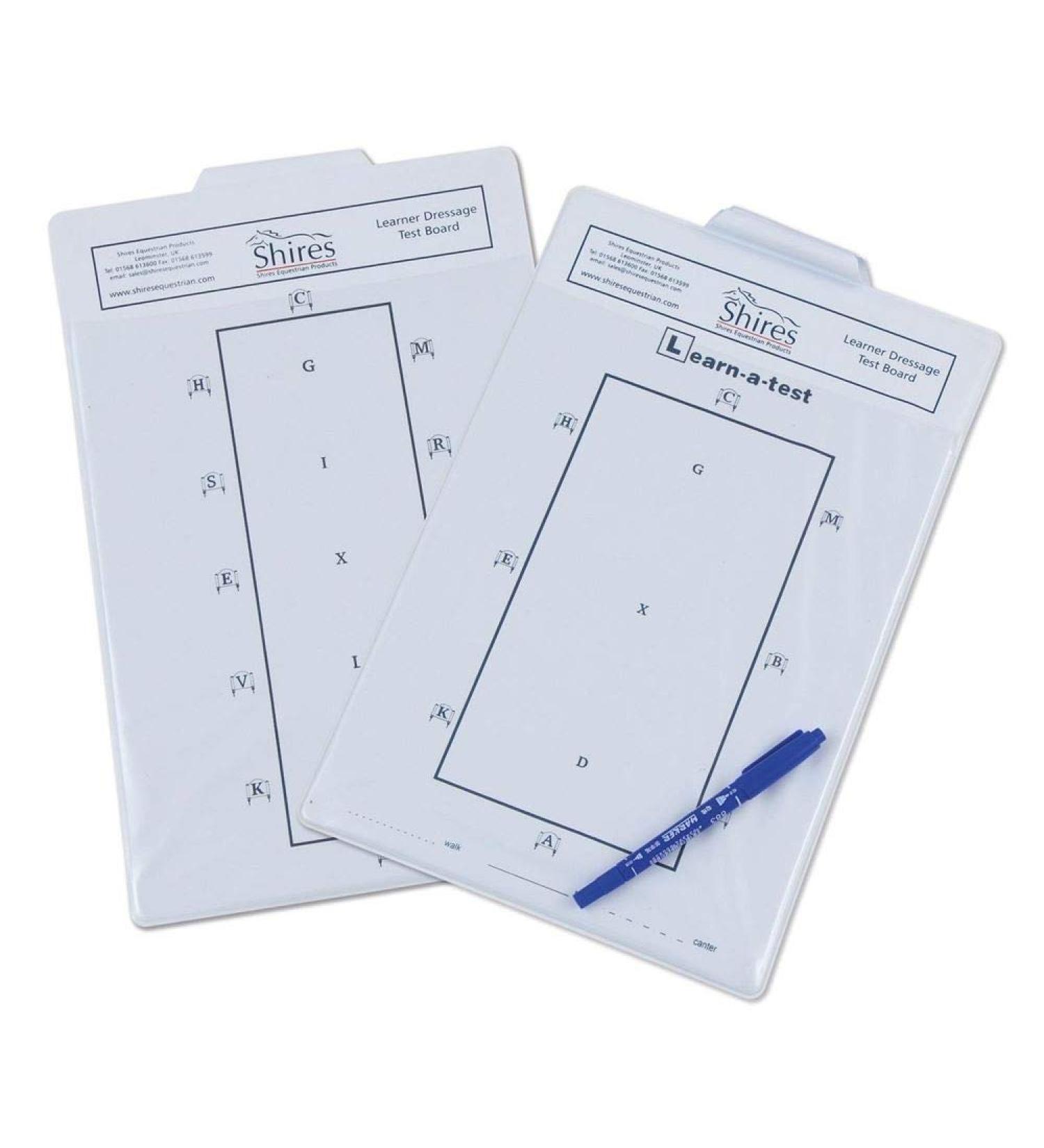 Shires Learner Dressage Test Board
