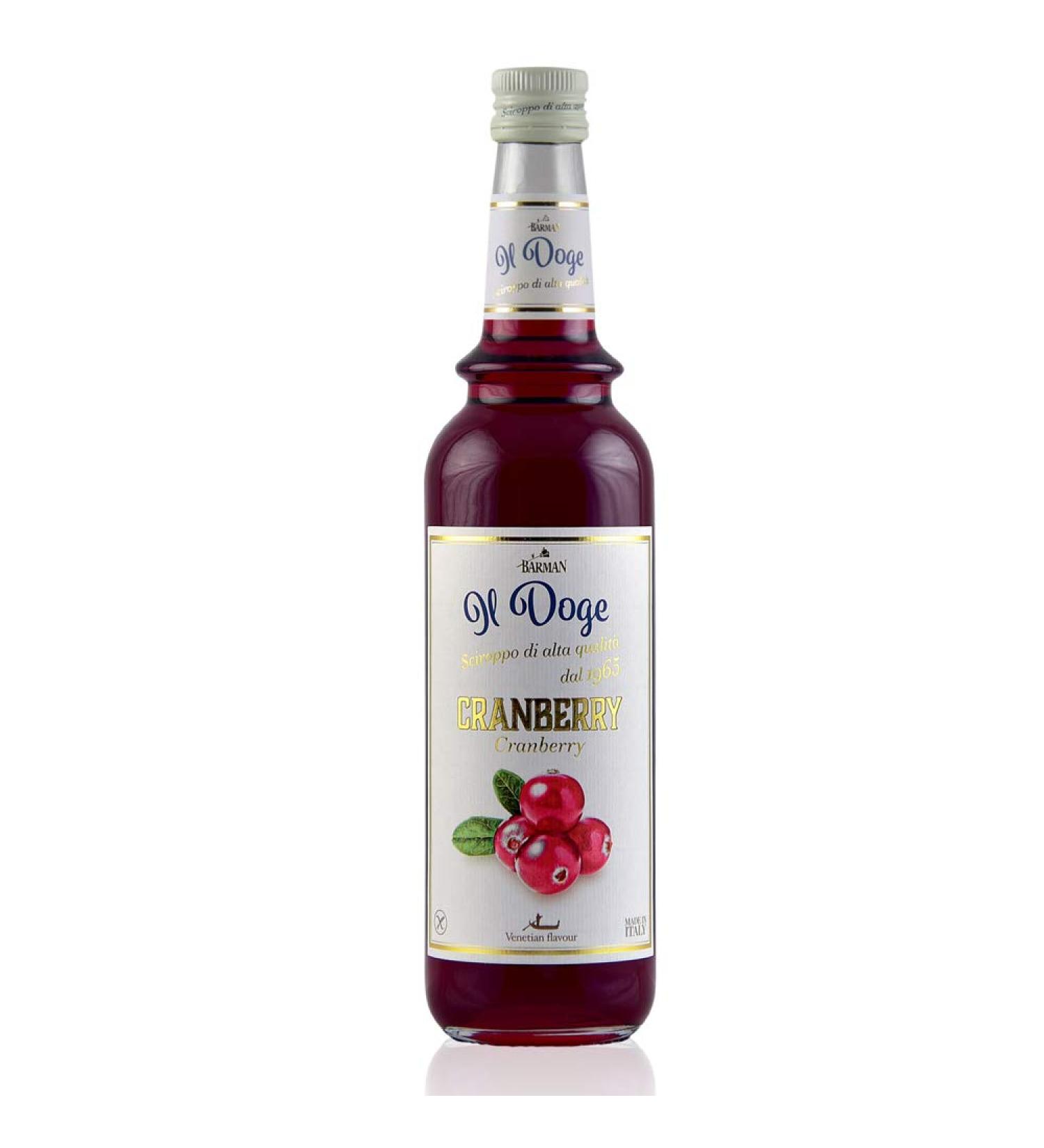 BARMAN IL DOGE Cranberry Syrup 70cl