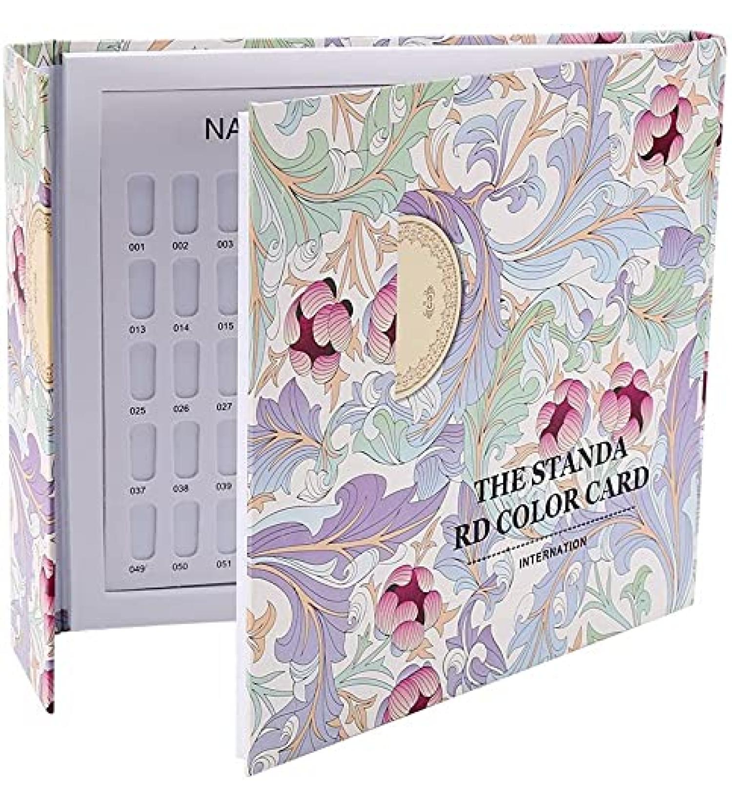 120 Colors Nail Art Display Set | Nail Tips Memory Tools & Gel Polish Color Card Panels for Salons - Buy Online on SooperMarket.com