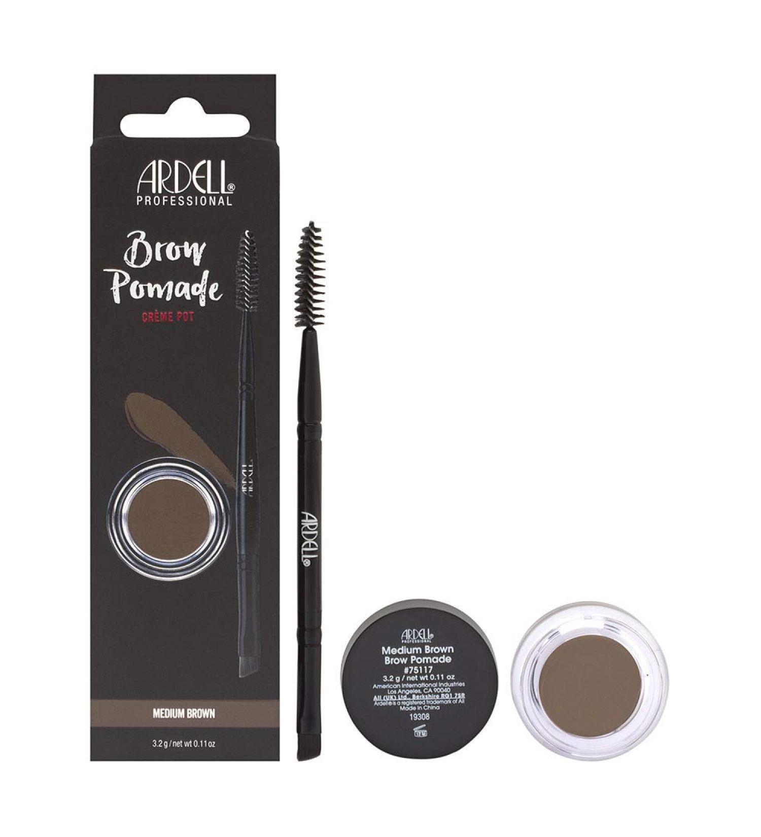 ARDELL Brow Pomade w/Brush Medium Brown 25 g