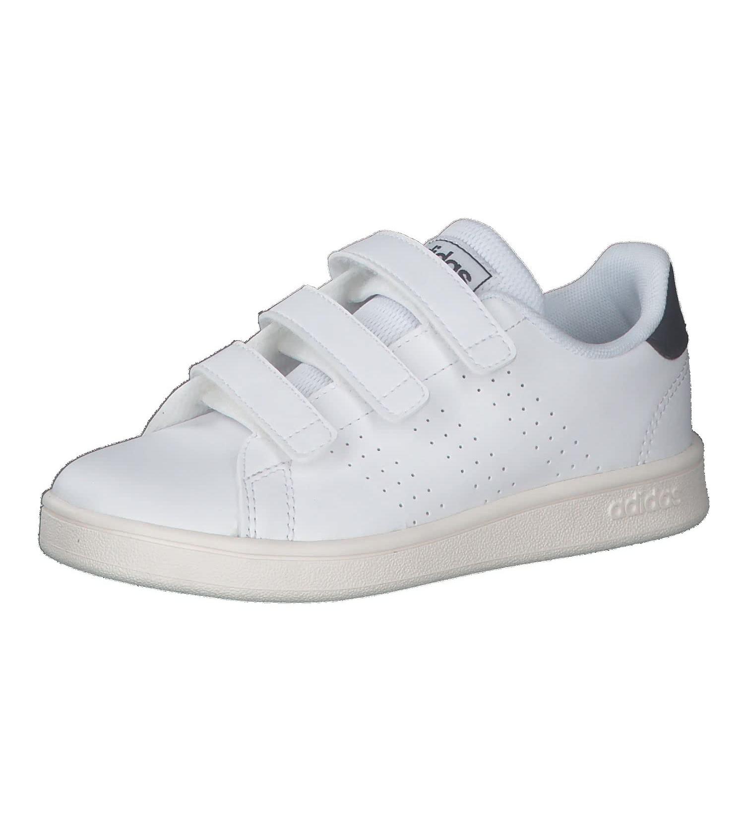 adidas Advantage Cf I Sneaker - Boy's Unisex Kids, Size 5.5 UK, White Navy - Buy Online on SooperMarket.com