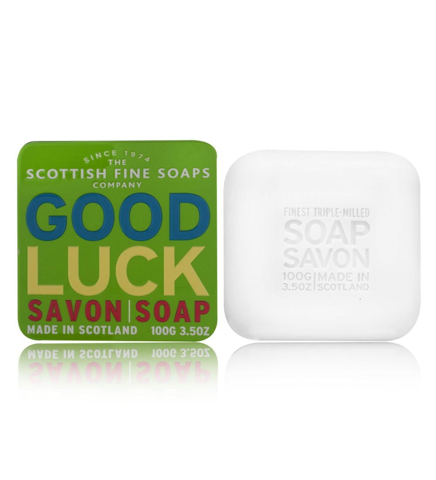Scottish Fine Soaps Soaps in a Tin Good Luck