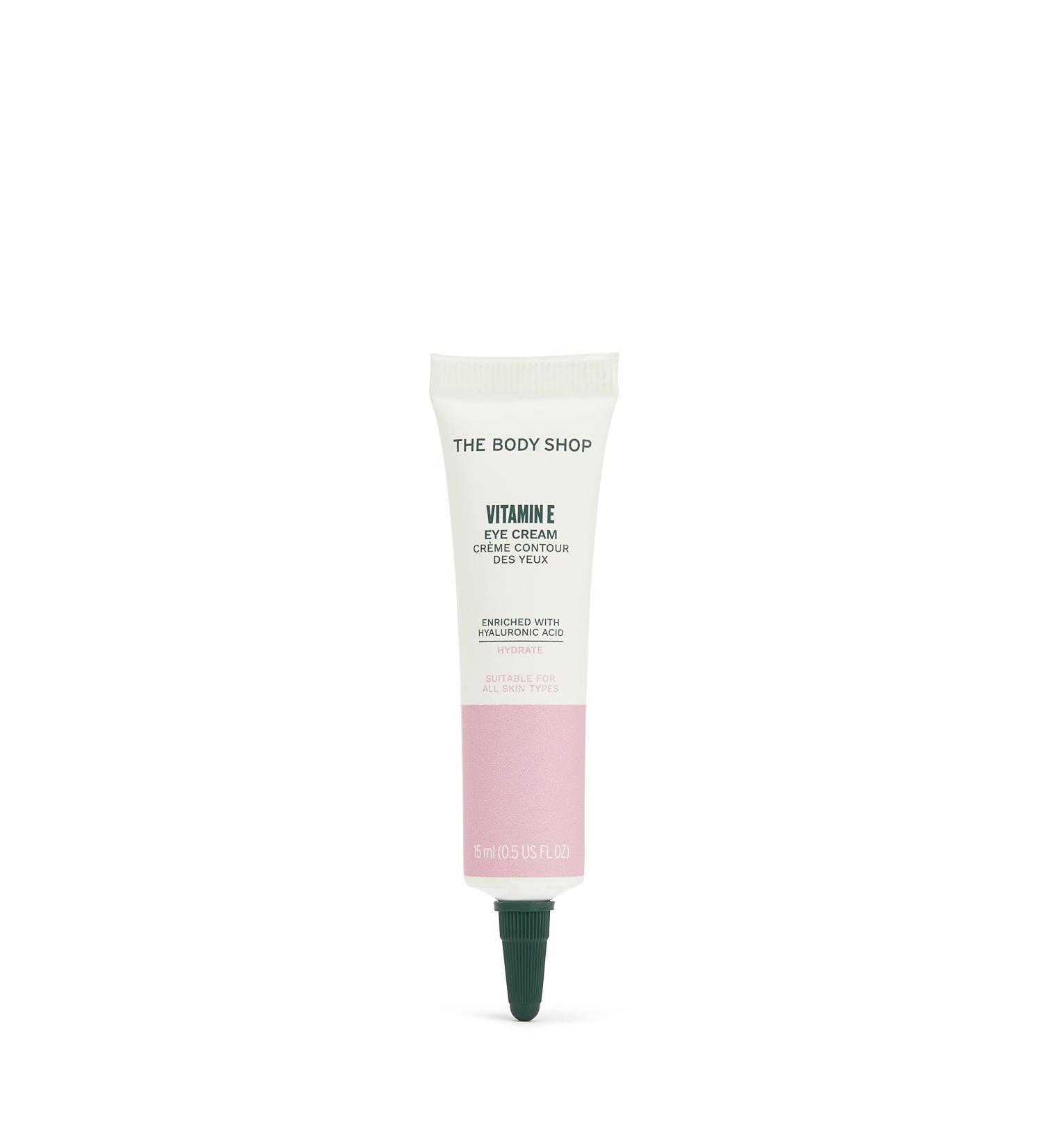 Shop The Body Shop Vitamin E Eye Cream - Vegan 0.5 Fl Oz - Ideal for All Skin Types | Fast International Shipping - Buy Online on SooperMarket.com