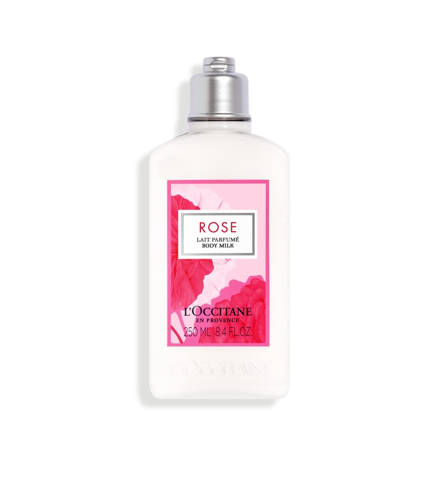 L'Occitane Moisturizing Rose Body Lotion 8.4 Fl Oz - Hydrating Body Moisturizer - Buy Online on SooperMarket.com