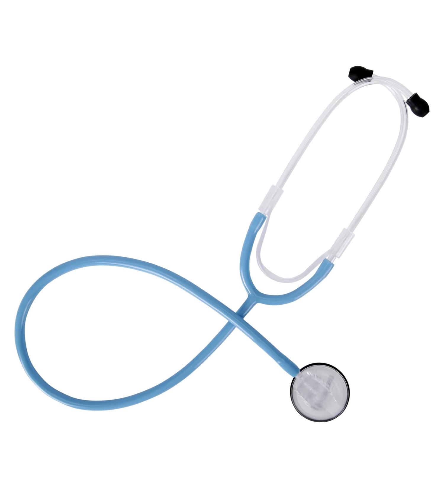 TK-1 Professional MR Safe Stethoscope - Dual-Frequency in Maya Blue | International Shipping Available - Buy Online on SooperMarket.com