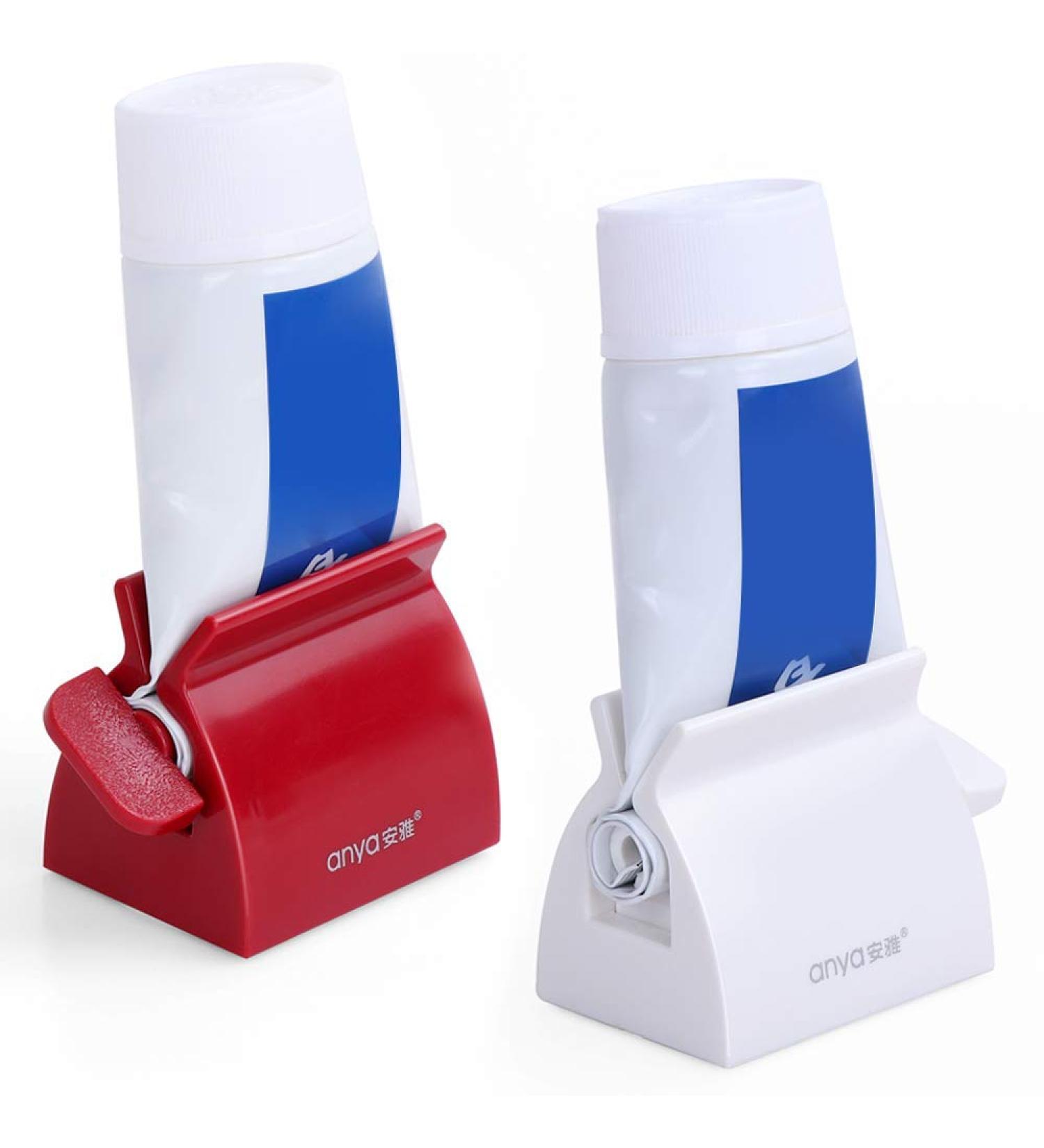 2PCS Toothpaste Squeezer Rolling Toothpaste Tube Dispenser Holder Stand for Bathroom Style-3 - Buy Online on SooperMarket.com