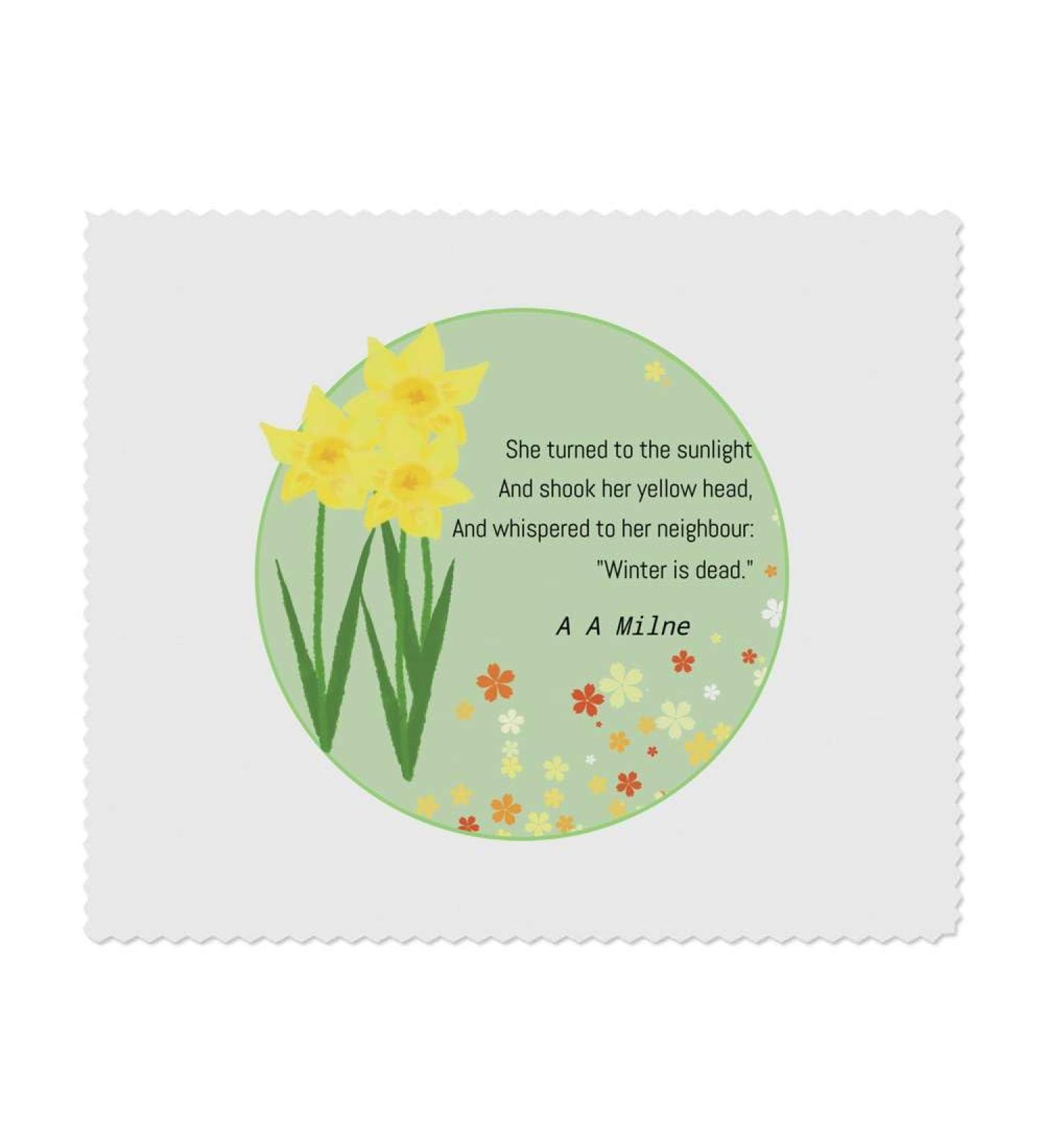 Shop Daffodils Microfiber Cleaning Cloths - Premium Quality Eco-Friendly Fast International Shipping - Buy Online on SooperMarket.com