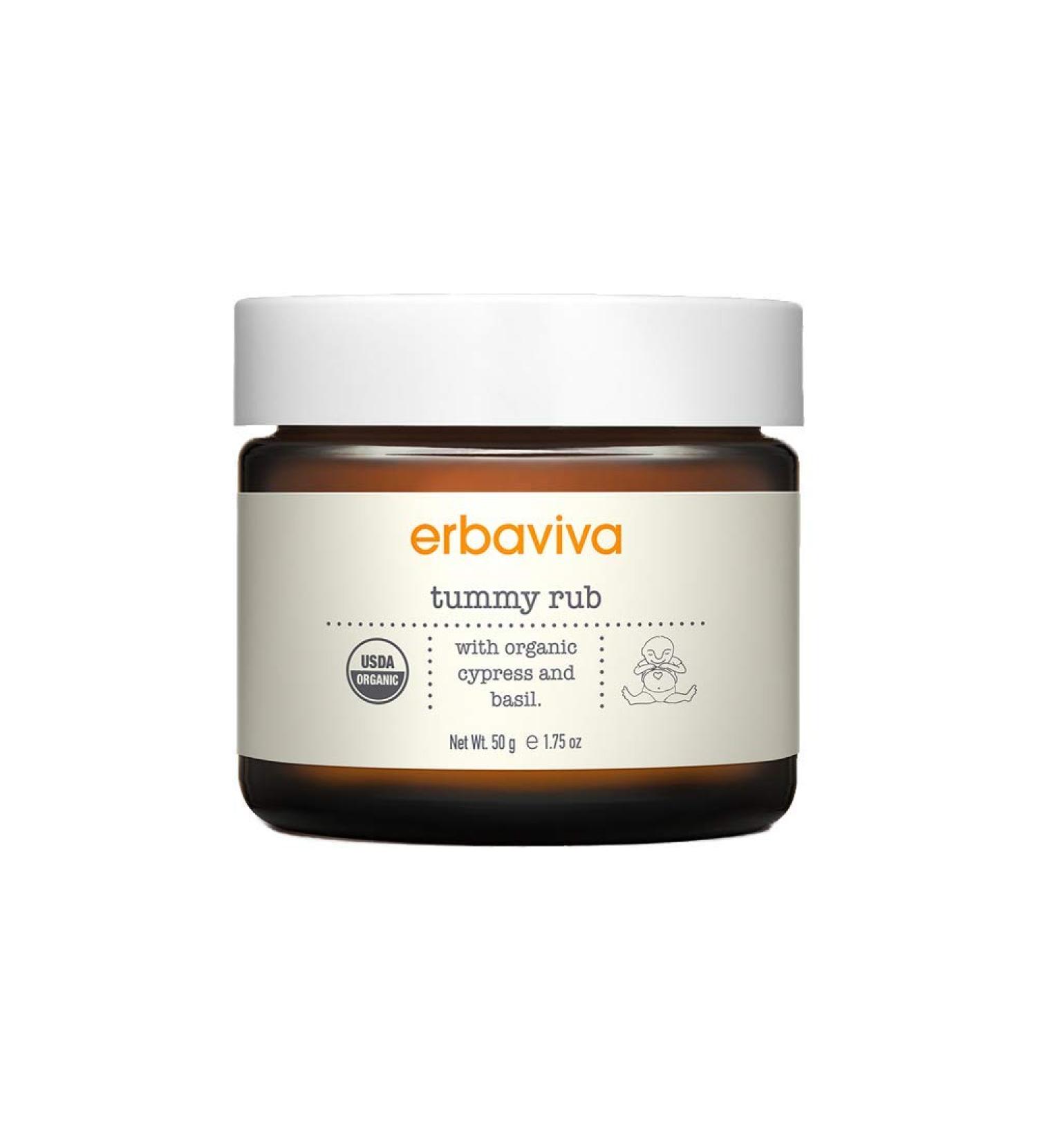 erbaviva Tummy Rub 1.75 oz - Soothing and Organic Belly Balm - Buy Online on SooperMarket.com