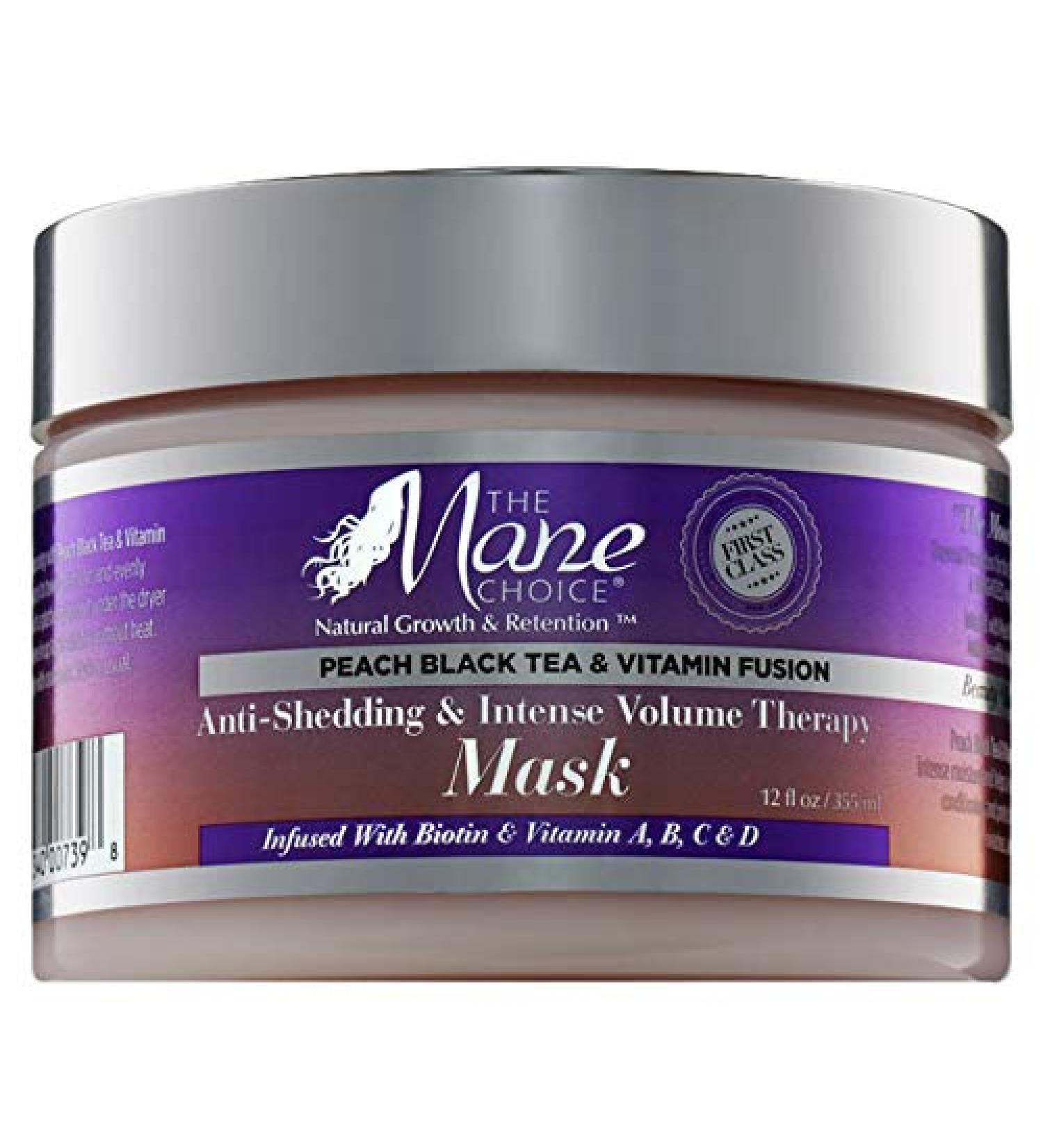 The Mane Choice Peach Black Tea Vitamin Fusion Mask 12 Fl Oz - Nourishing Hair Treatment - Buy Online on SooperMarket.com