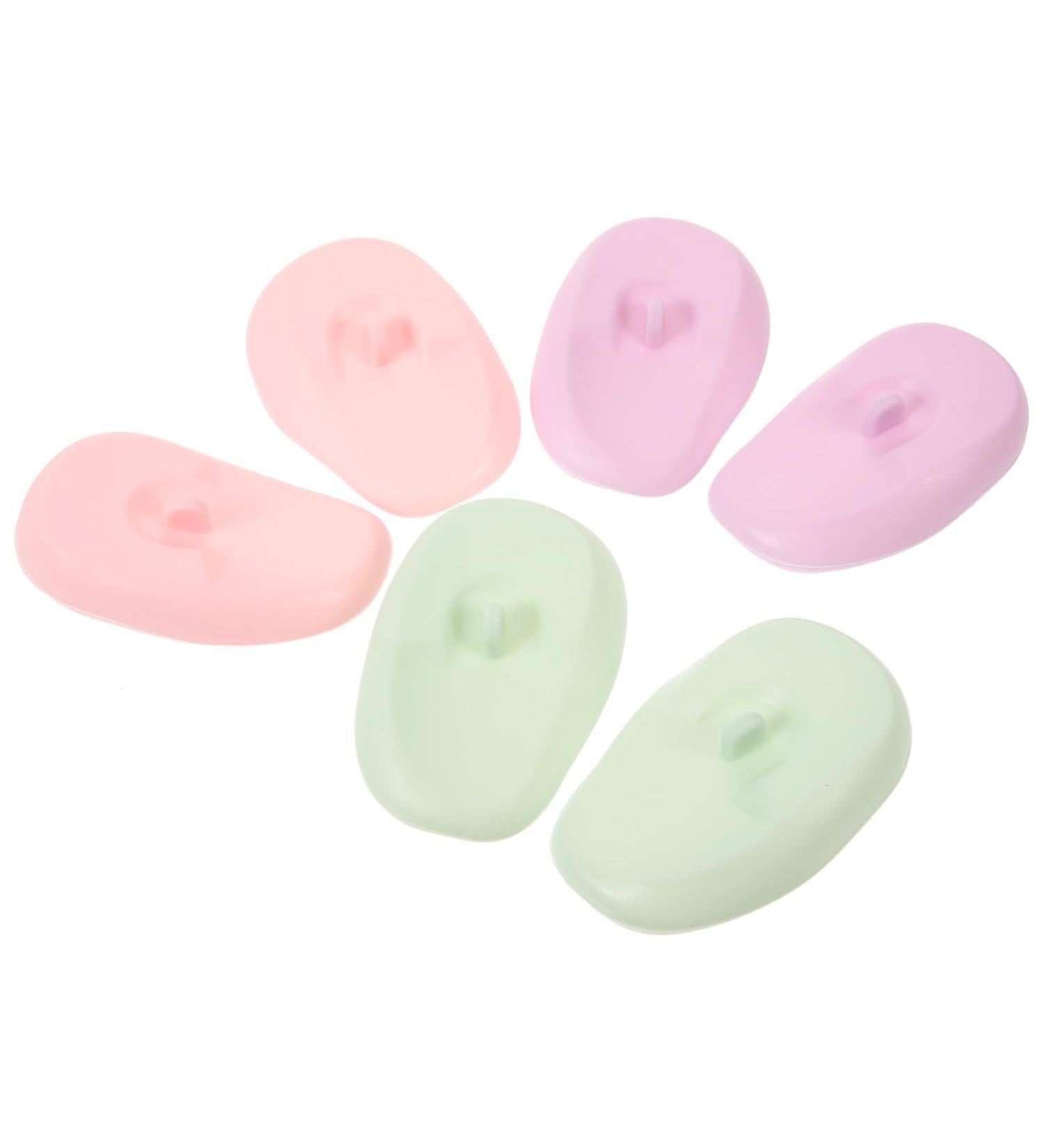 PLAFOPE 3 Pairs Silicone Earmuffs Ear Cover Hair Dye Ear Protector Cover Shower Ear Cap Hair Coloring Earmuffs Hair Color Ear Protectors Ear Guard for Shower Keep Warm Ear Muffs - Buy Online on SooperMarket.com