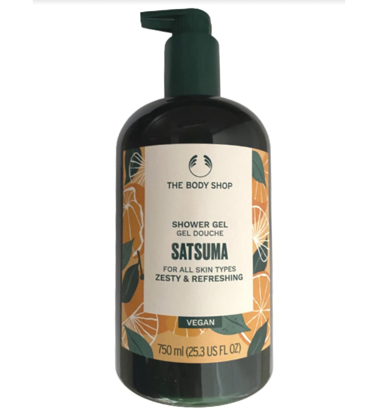 The Body Shop Satsuma Shower Gel 750ml Vegan (New) - Buy Online on SooperMarket.com