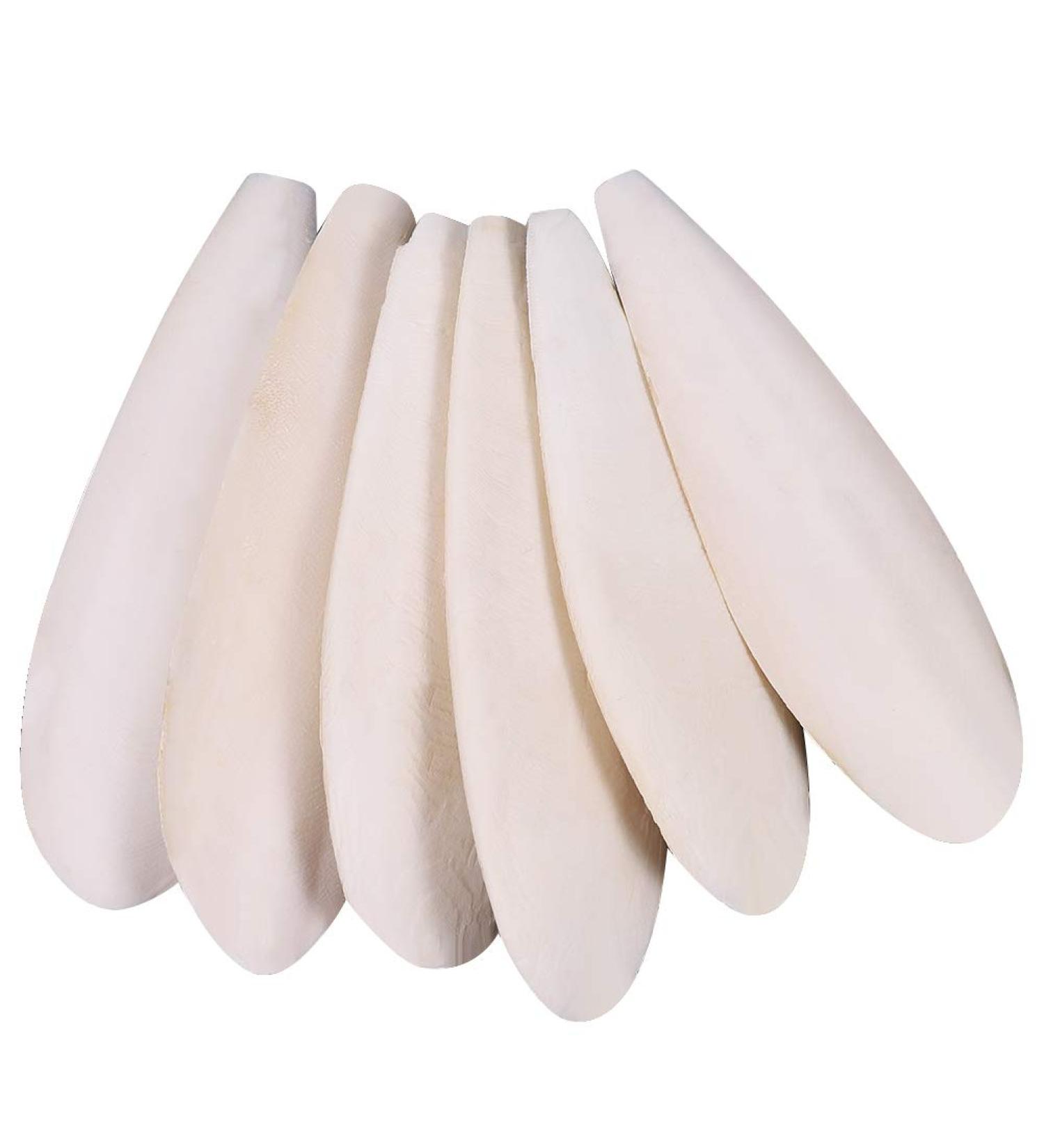 Heyu-Lotus 6 Pcs Bird Cuttlebone Toys 9-12cm Cuttlefish Bone Bird Cuttlebone Toys Natural Chewing Cuttlefish Bones Parrot Chew Calcium Toy for Pet Parakeets Budgies Tortoises - Buy Online on SooperMarket.com