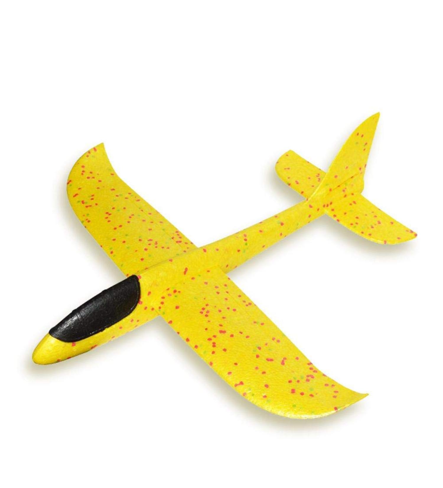 Dlb Airplane Toy Outdoor Throwing Glider 36cm Yellow