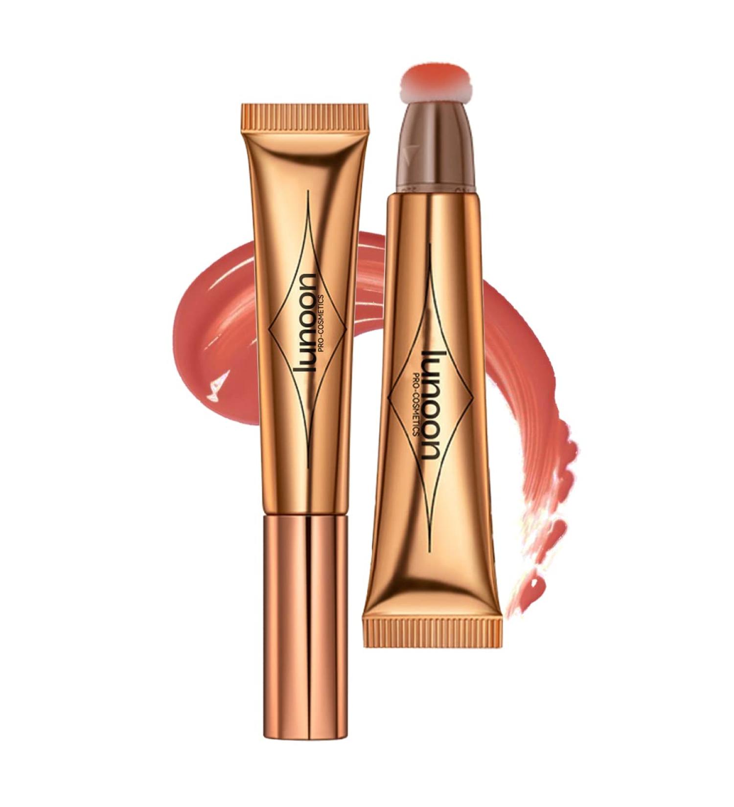 Aaiffey Cream Blush Beauty Wand - Natural Silky Smooth Liquid Face Blush Stick (03 Peach) - Buy Online on SooperMarket.com