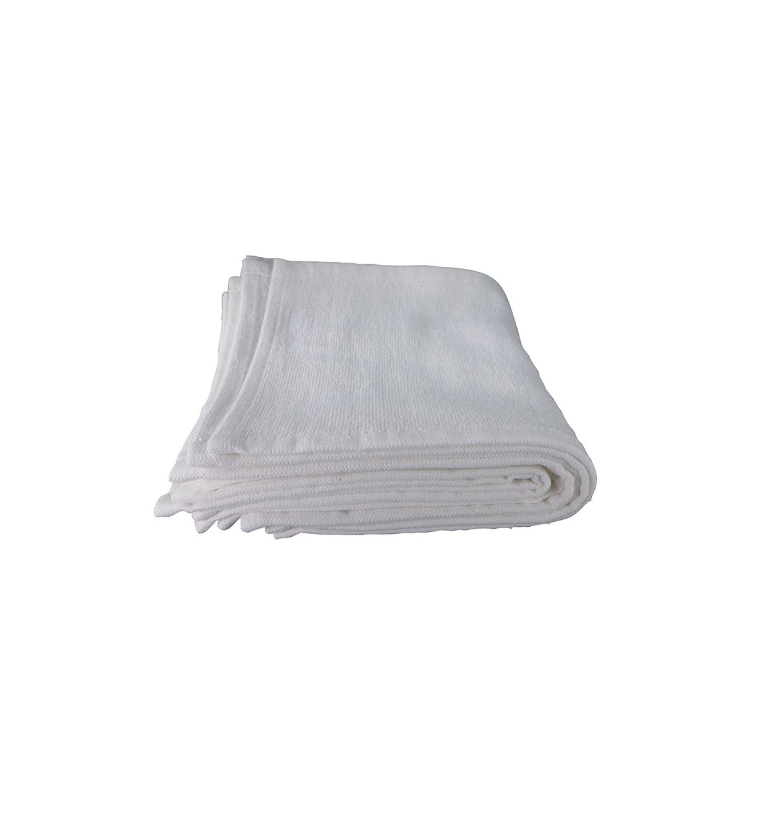 Comair 7001200 Eye cloth 100% cotton 30 x 15 cm 10 pcs bag white