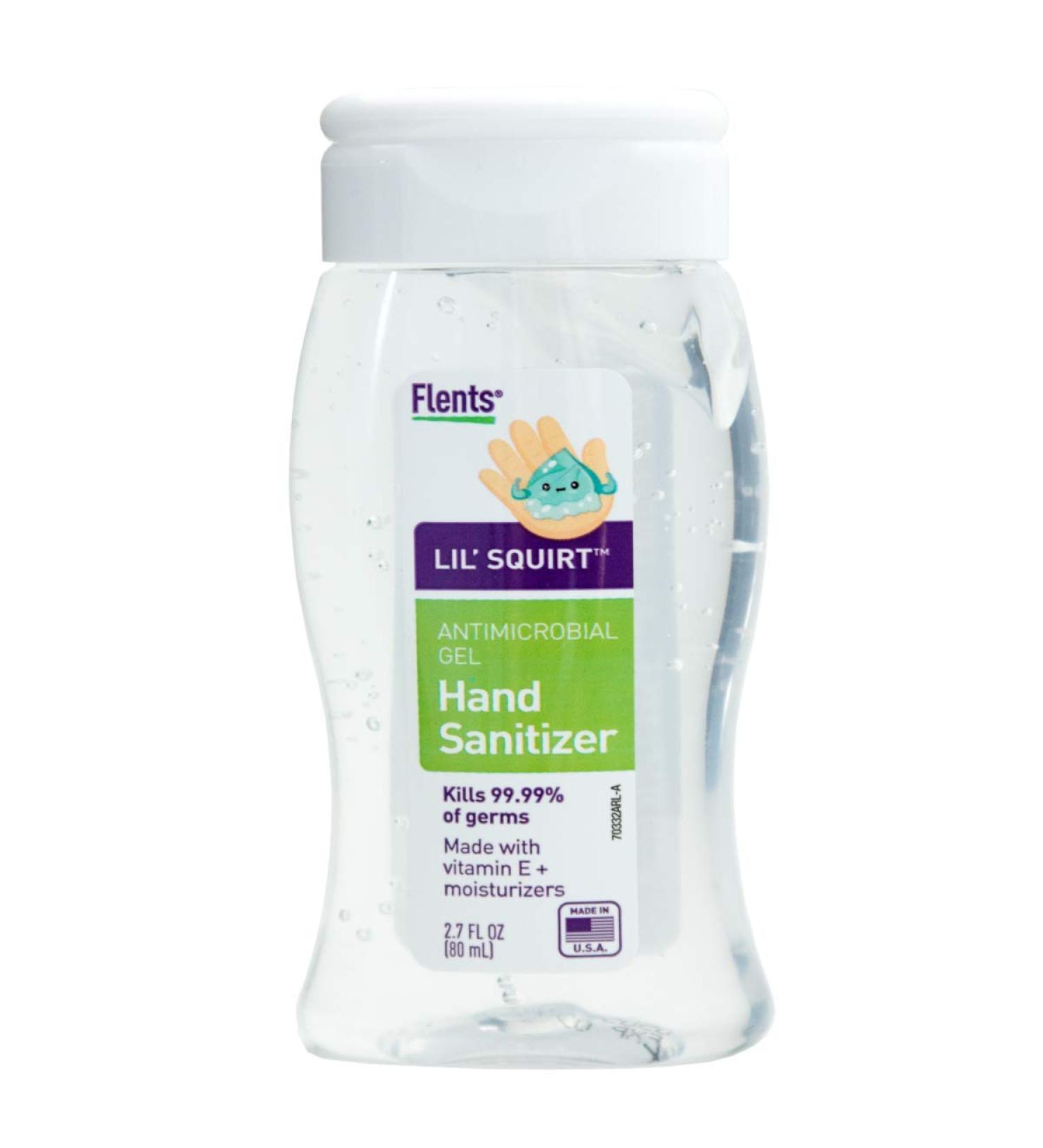 Flents Lil' Squirt Hand Sanitizer Gel 2.7 Fl Oz- Made in USA, Pack of 1 - Buy Online on SooperMarket.com