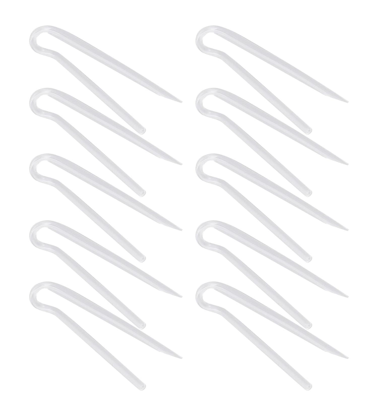 Pack of 10 Flexible Type R Hearing Aid Tubes - BTE Earmold Replacement Acoustic Tubes (3.1 x 2.0 mm) - Buy Online on SooperMarket.com