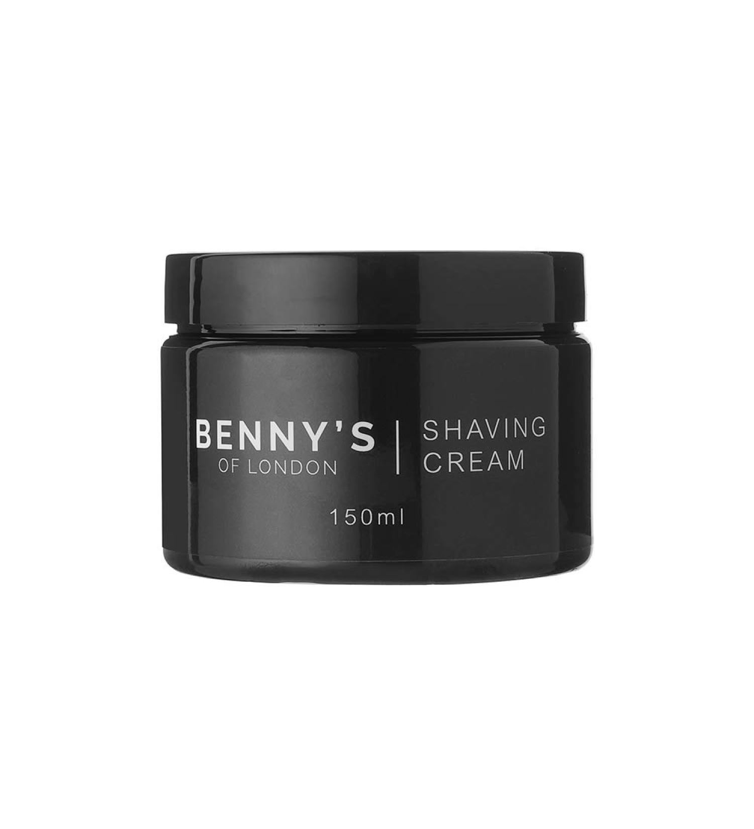 BENNY'S Shaving Cream | Light Refreshing Scent | Hydrates & Rejuvenates | Vegan | Made in The UK - Buy Online on SooperMarket.com