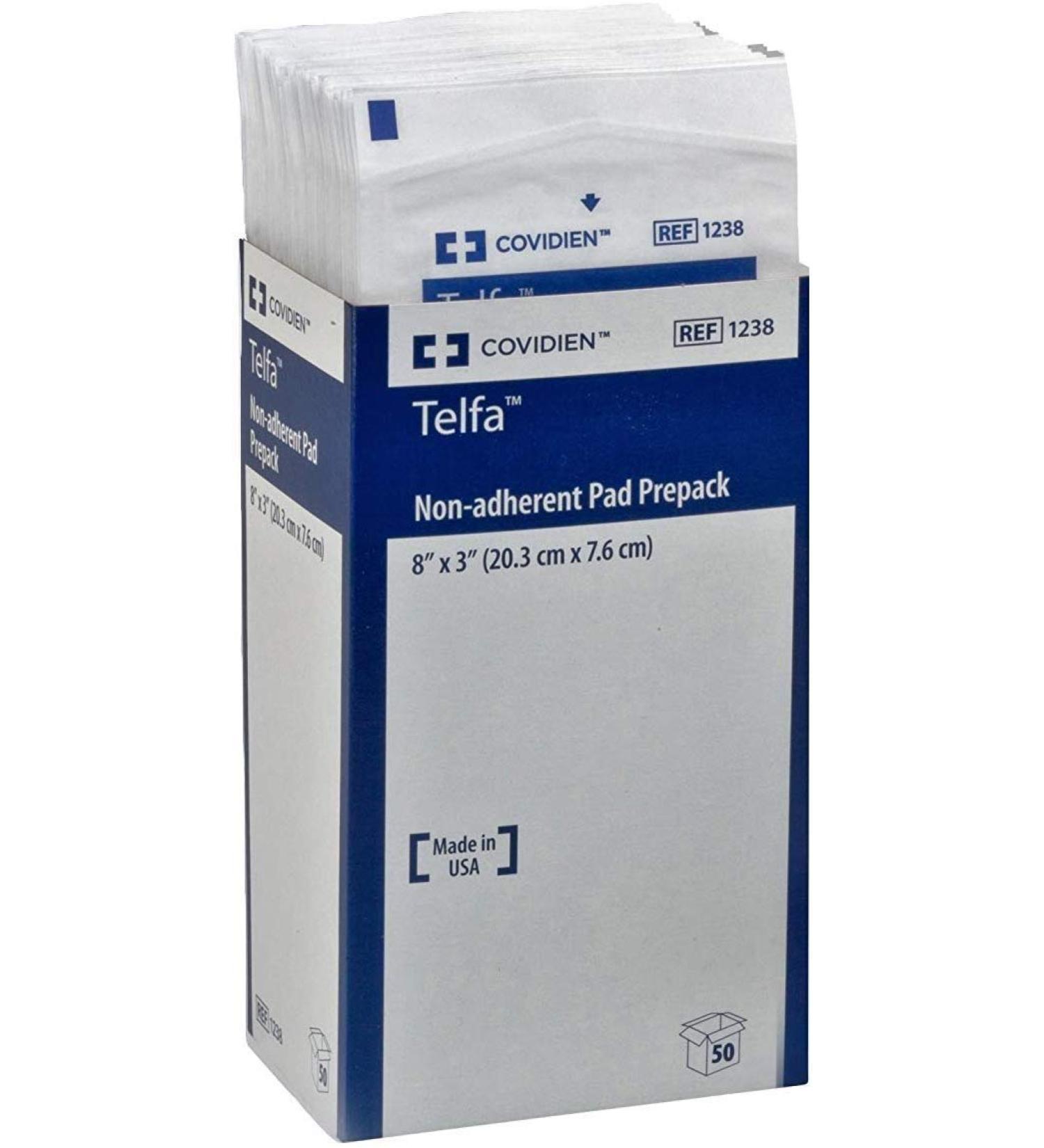681238BX - Telfa Ouchless Non-Adherent Dressing 3 x 8