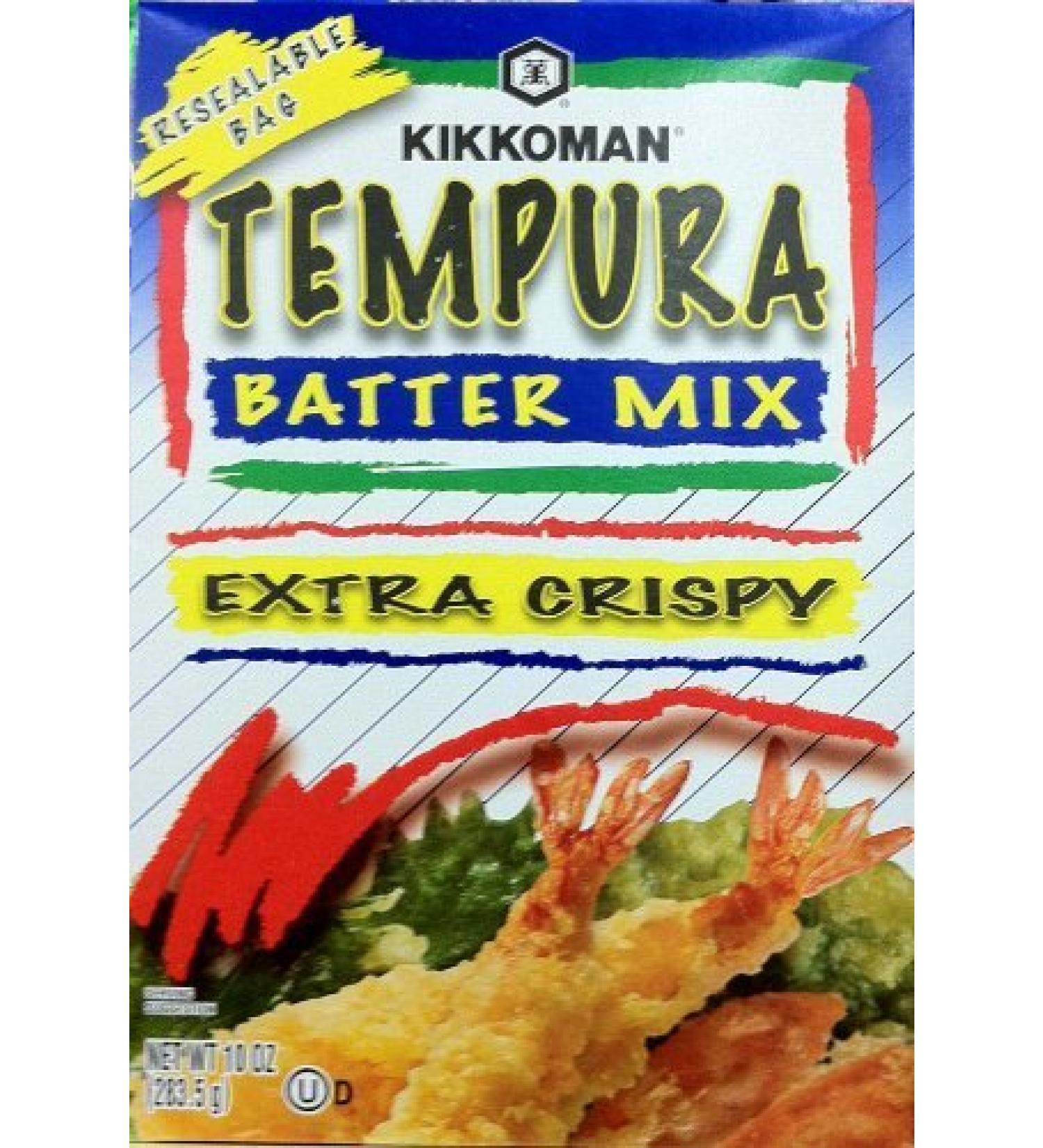 Kikkoman, Extra Crispy Tempura Batter Mix, 10oz Box (Pack of 4) by Kikkoman