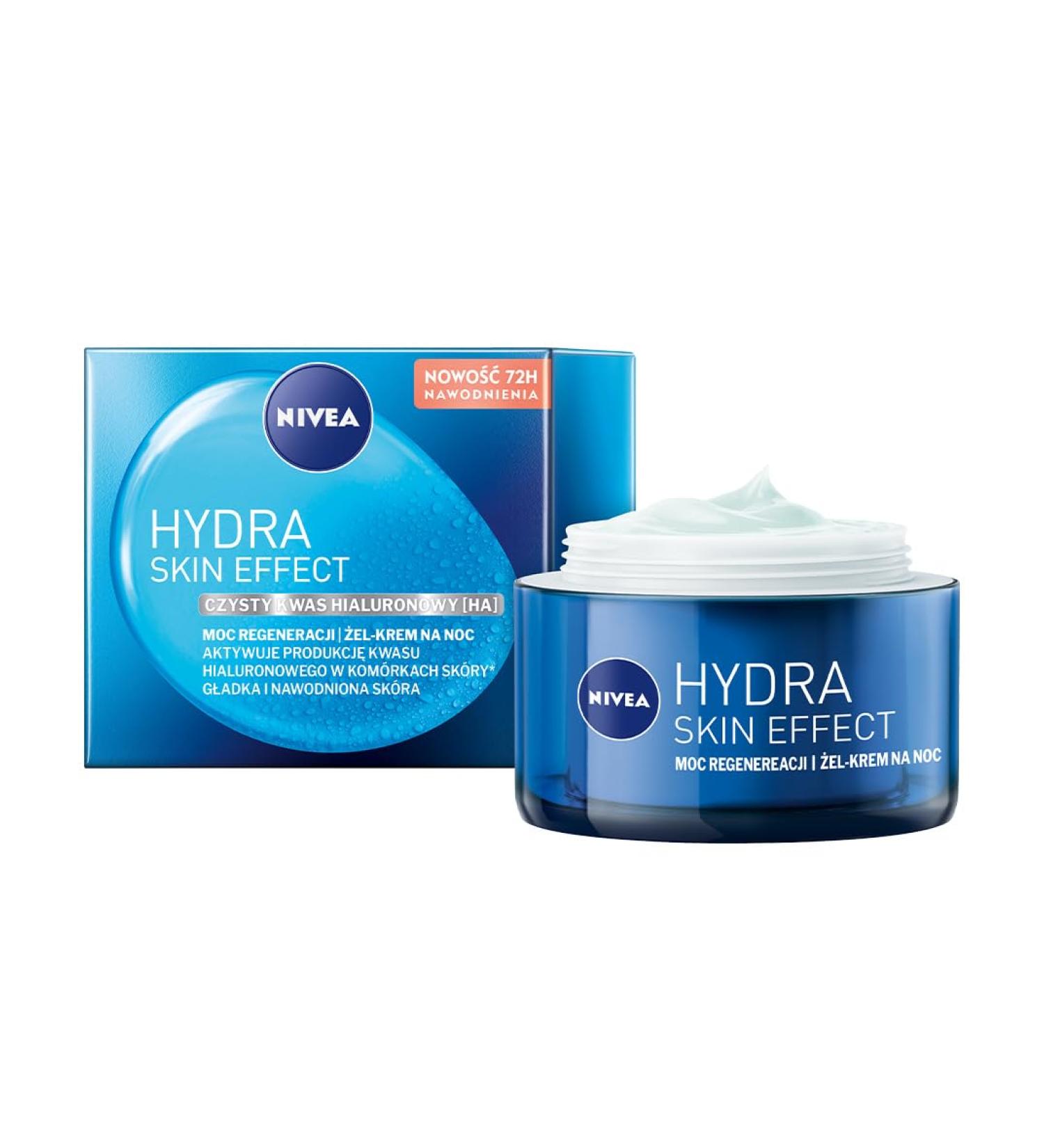 Hydra Skin Effect Regenerating Night Gel Cream - Regenerating Night Moisturising Gel Cream 50 ml - Buy Online on SooperMarket.com
