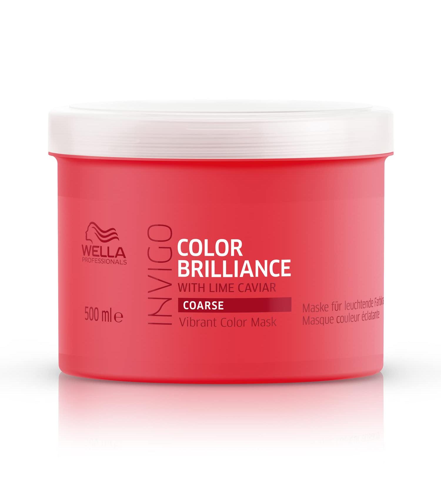 Wella Professionals Color Brilliance Coarse - Color-Protecting Hair Care for Thick Colored Hair | Long-Lasting Shine & Smoothness - Buy Online on SooperMarket.com
