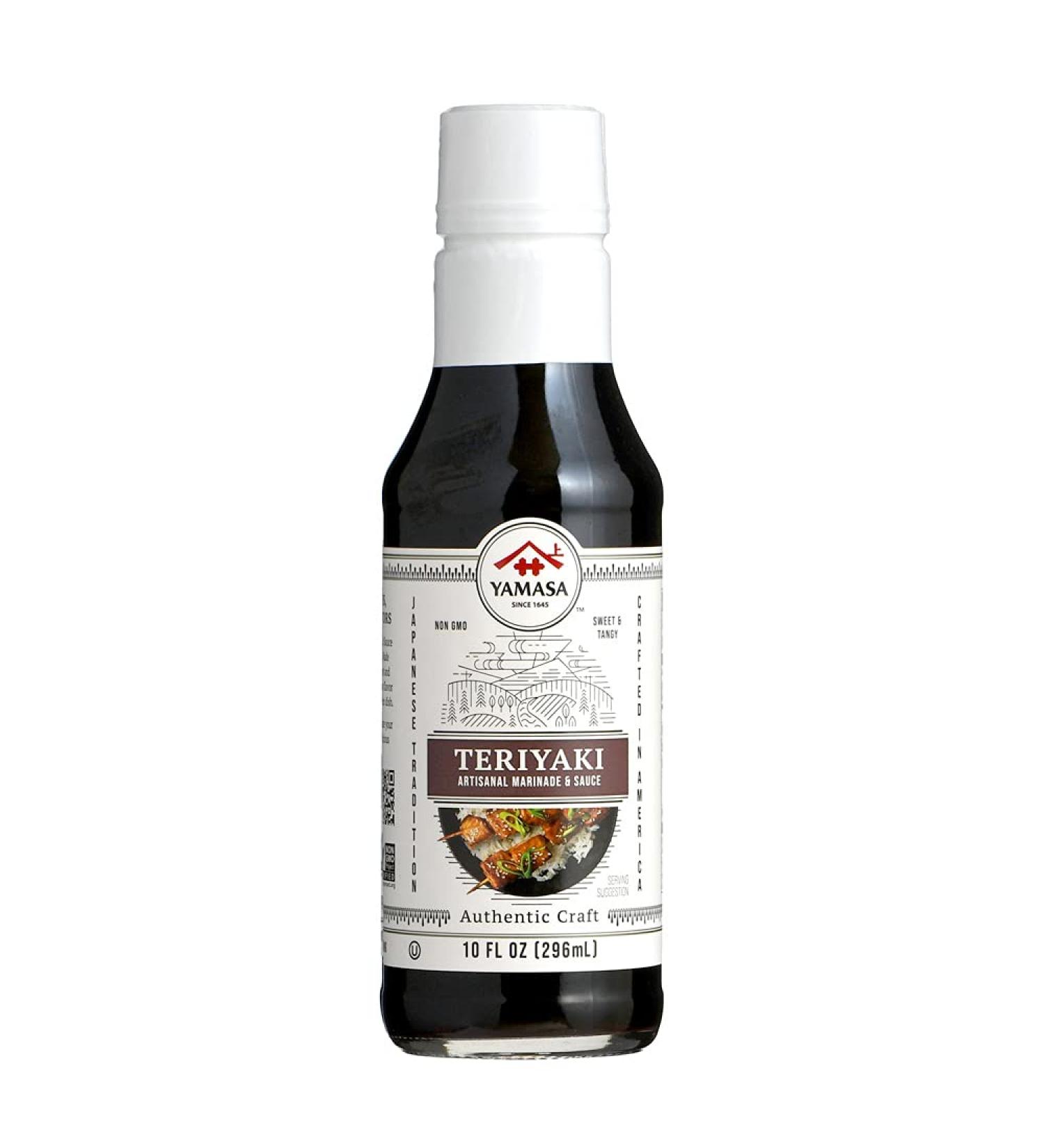 Yamasa Artisanal Teriyaki Marinade Sauce 10fl oz - Non-GMO - Buy Online on SooperMarket.com