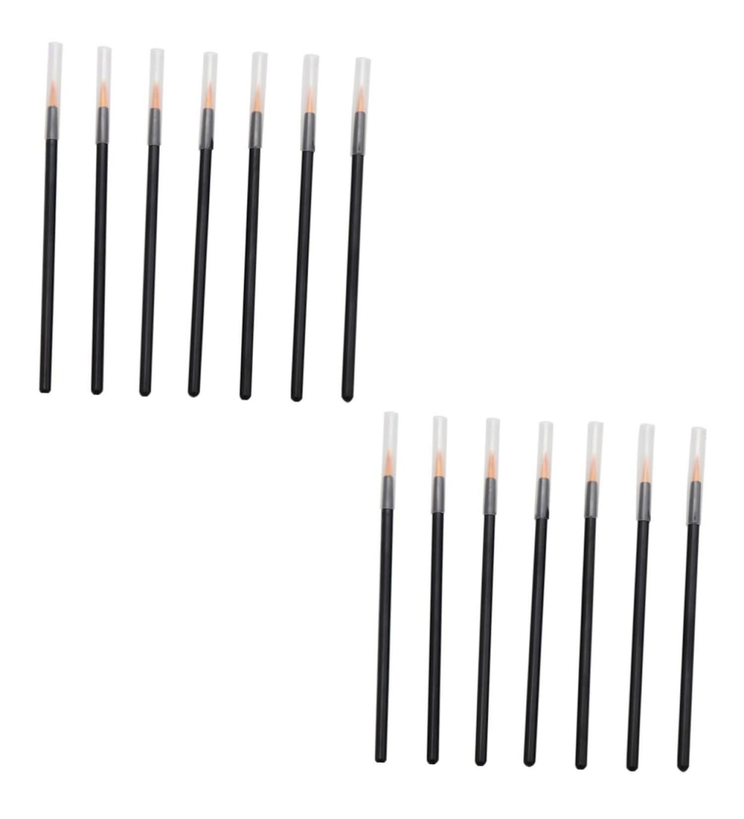 MAGICLULU 200 Pcs Eye Makeup Tools Lip Liner Marker Eyeliner Makeup Brush Disposable Liquid Eyeliner - Buy Online on SooperMarket.com