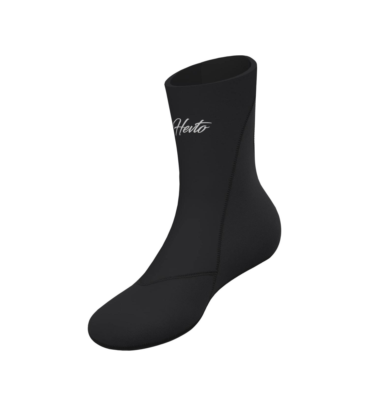 Hevto Diving Fins Socks 3/5mm Neoprene GBS | Sand Proof Beach Swim Socks | XS-3mm - Buy Online on SooperMarket.com