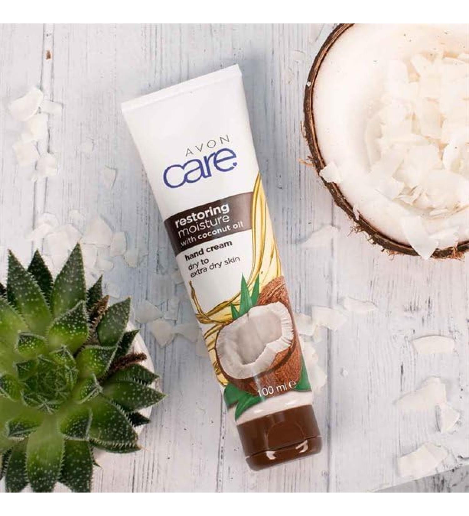 Avon Care hand cream with coconut oil for dry hands