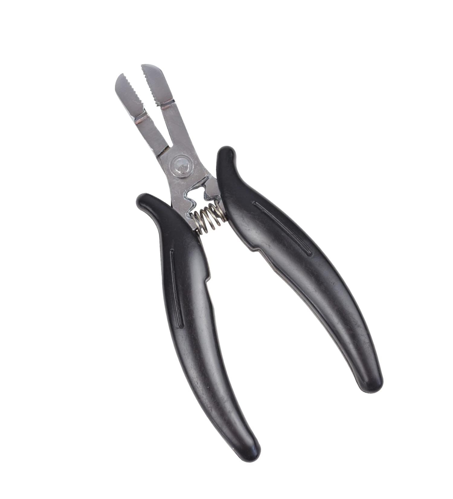 Hair Extension Pliers for Removing Micro Rings and Fusion Glue Bond Remove (Black Thread Shape) - Buy Online on SooperMarket.com